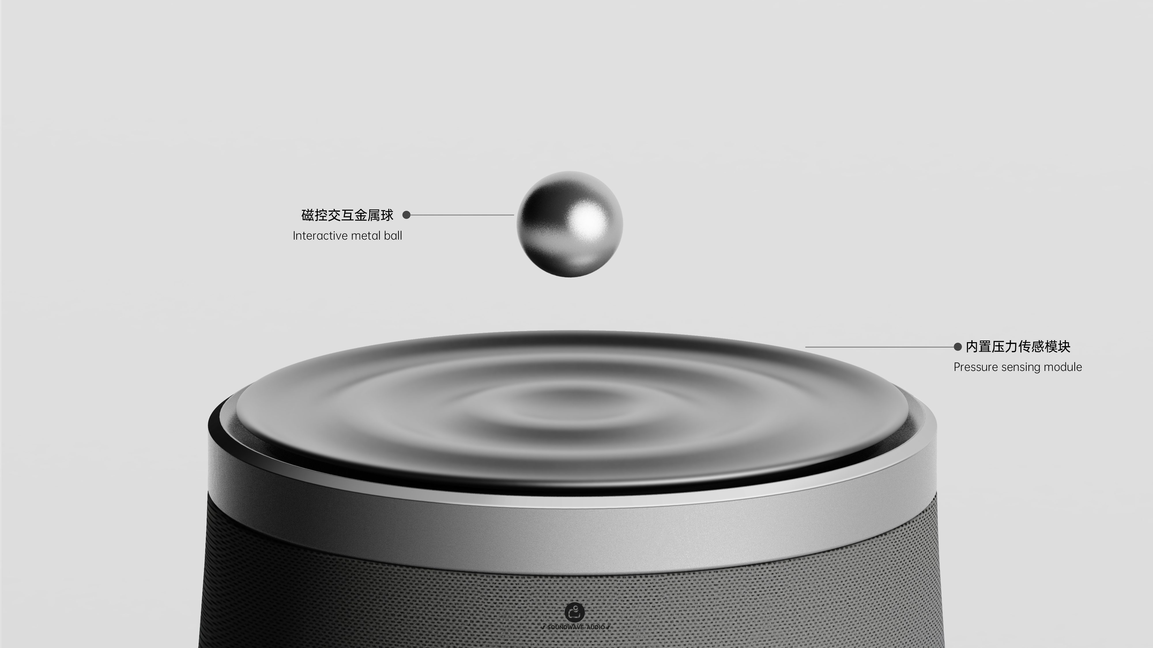 Interpretation of watermarks，sound design ，Home design，Innovative design，