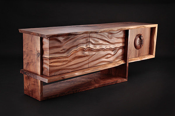 Home Furnishing，furniture，Chinese style，woodiness，TV cabinet，