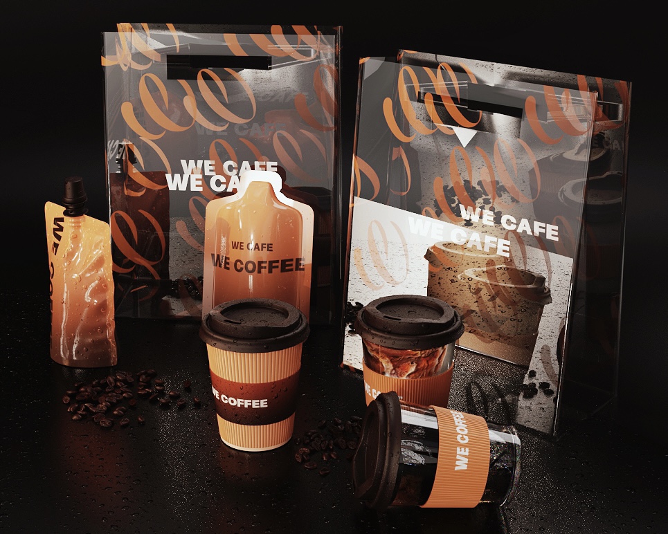 coffee cup，Coffee，product design，packing design，Cup design，