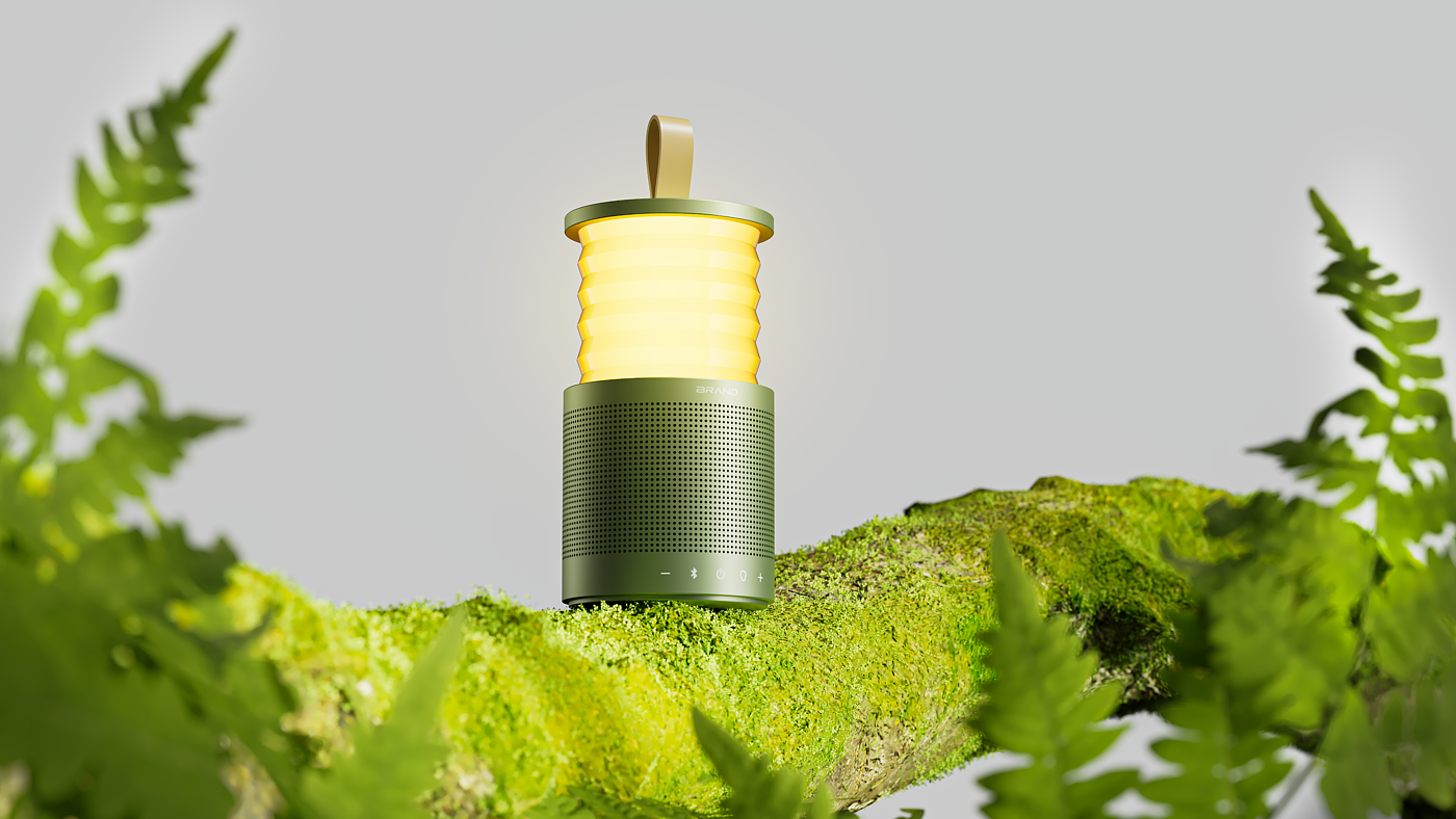 camping，Bluetooth Speaker ，outdoors，industrial design，product design，