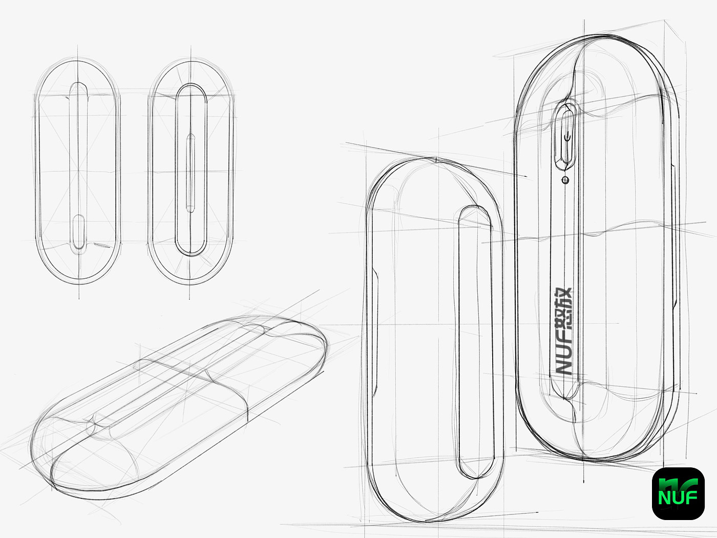 Hand drawn product design，Hand drawn renderings，iPad painting，Hand drawn industrial design，