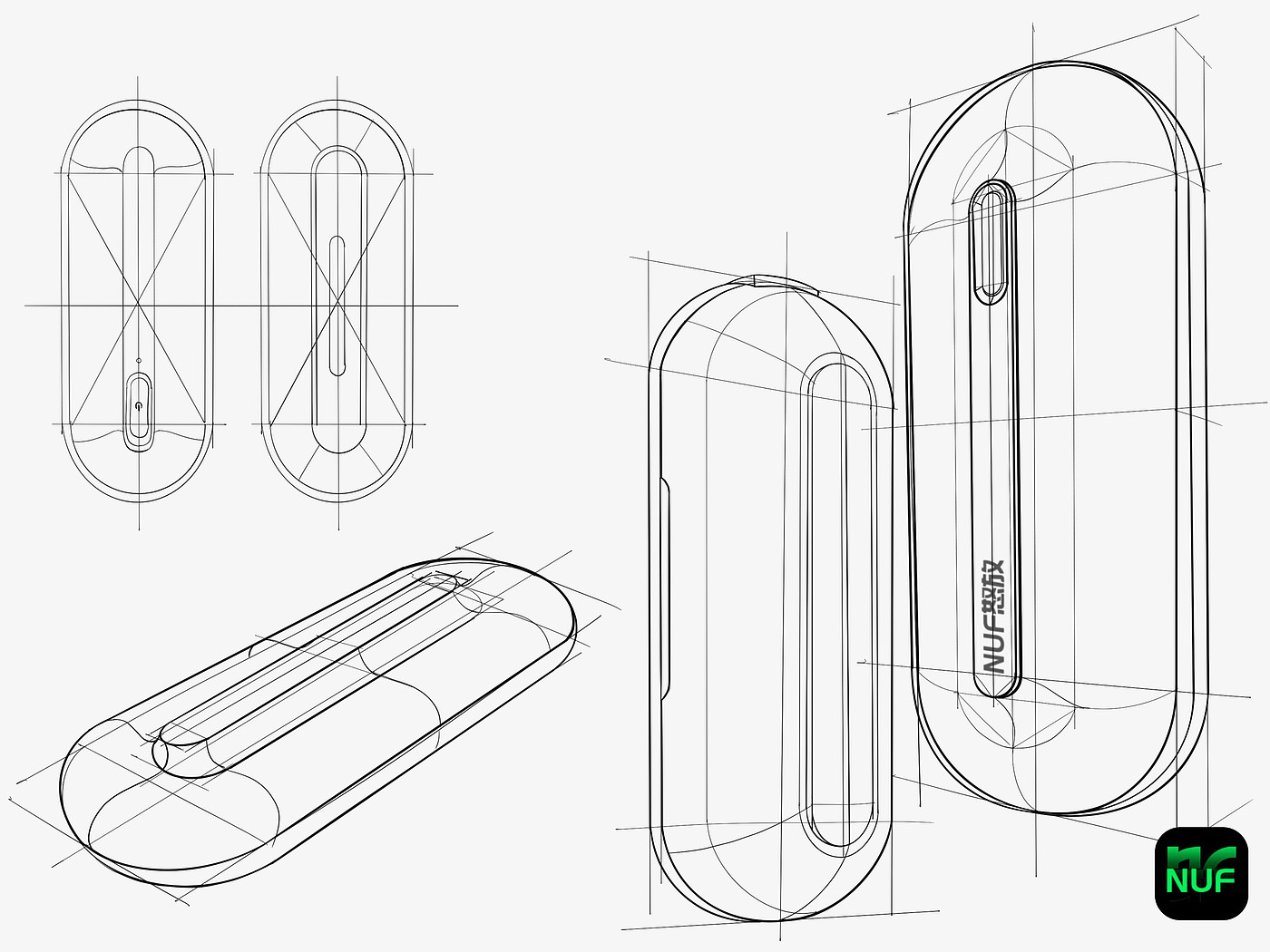 Hand drawn product design，Hand drawn renderings，iPad painting，Hand drawn industrial design，