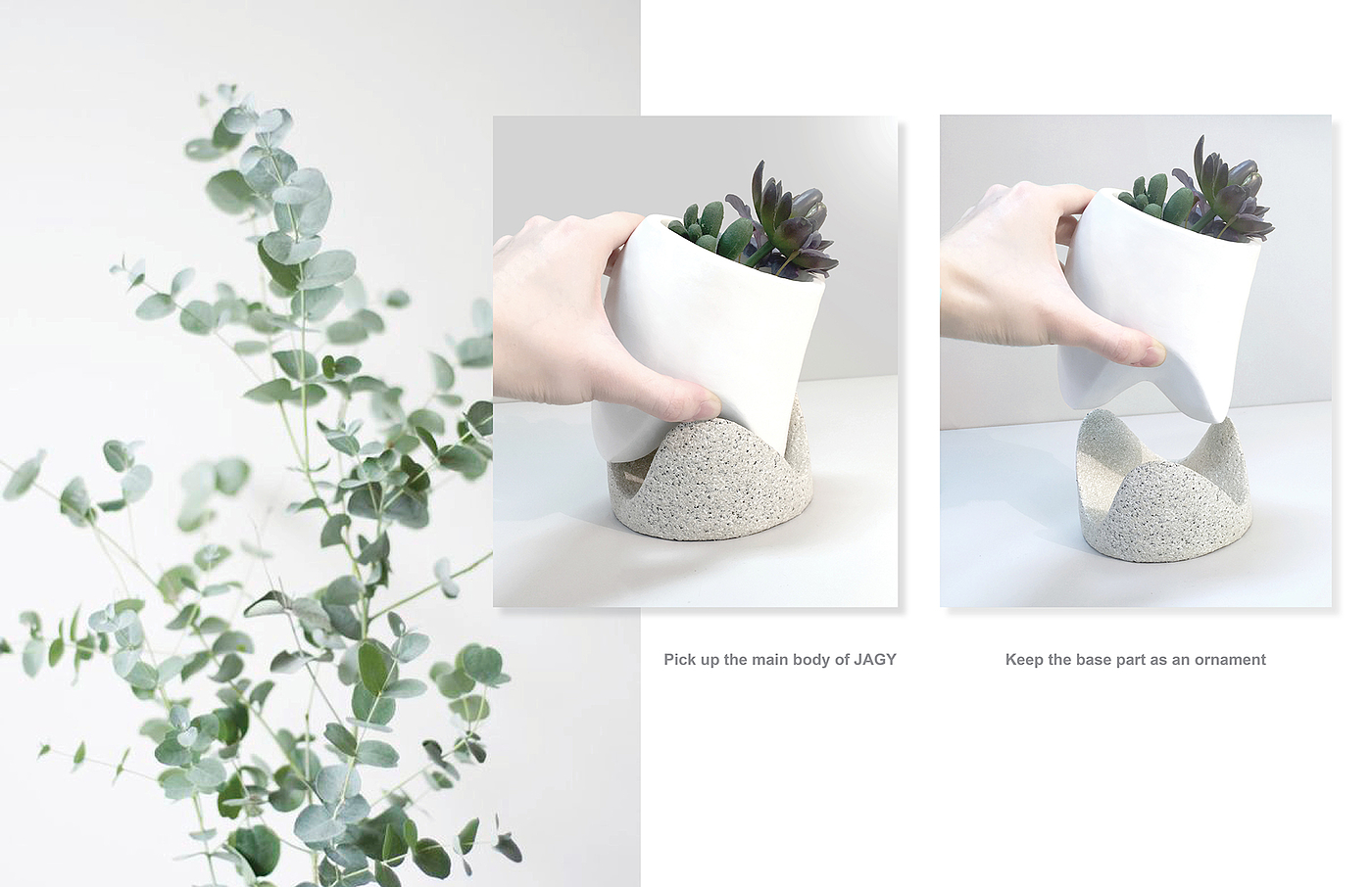 JAGY，planter，sketch，ceramics，