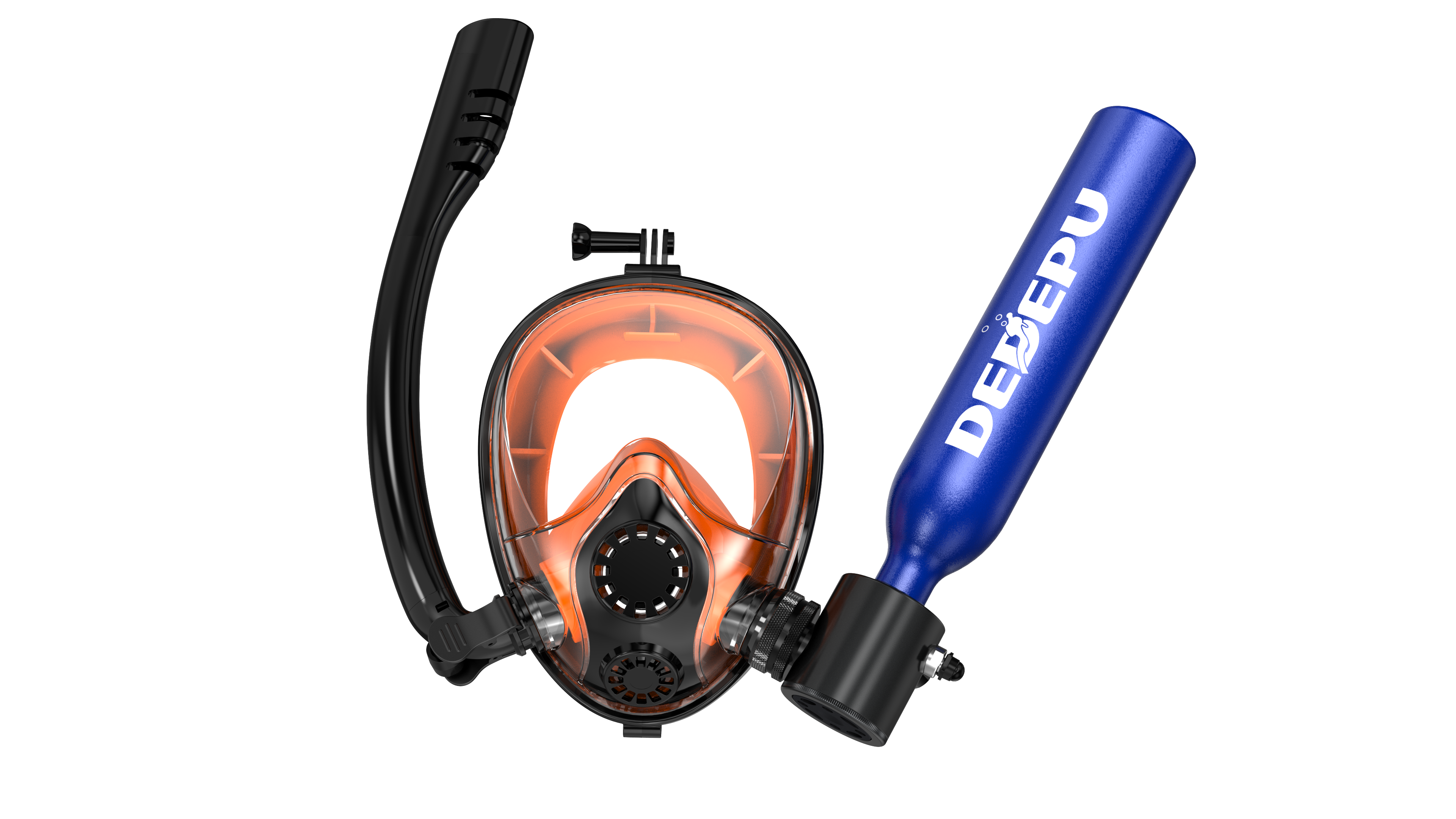 Diving equipment，Oxygen mask，Diving mask，Oxygen bottle，Underwater respirator，