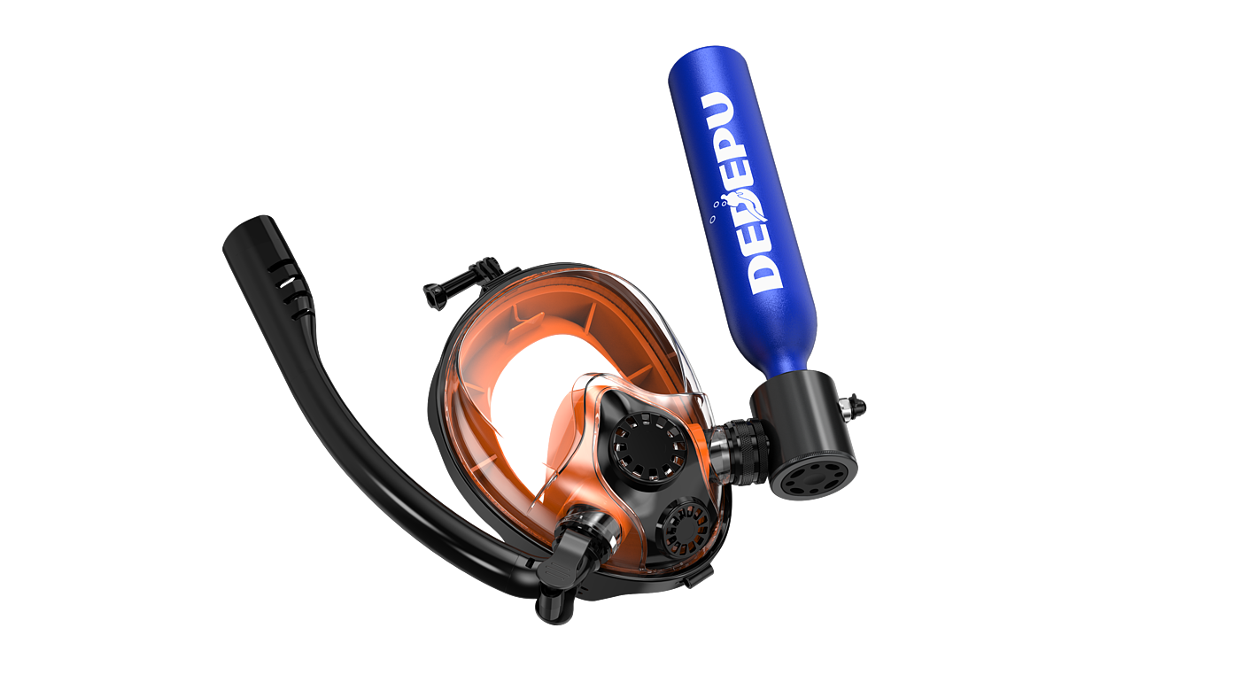 Diving equipment，Oxygen mask，Diving mask，Oxygen bottle，Underwater respirator，