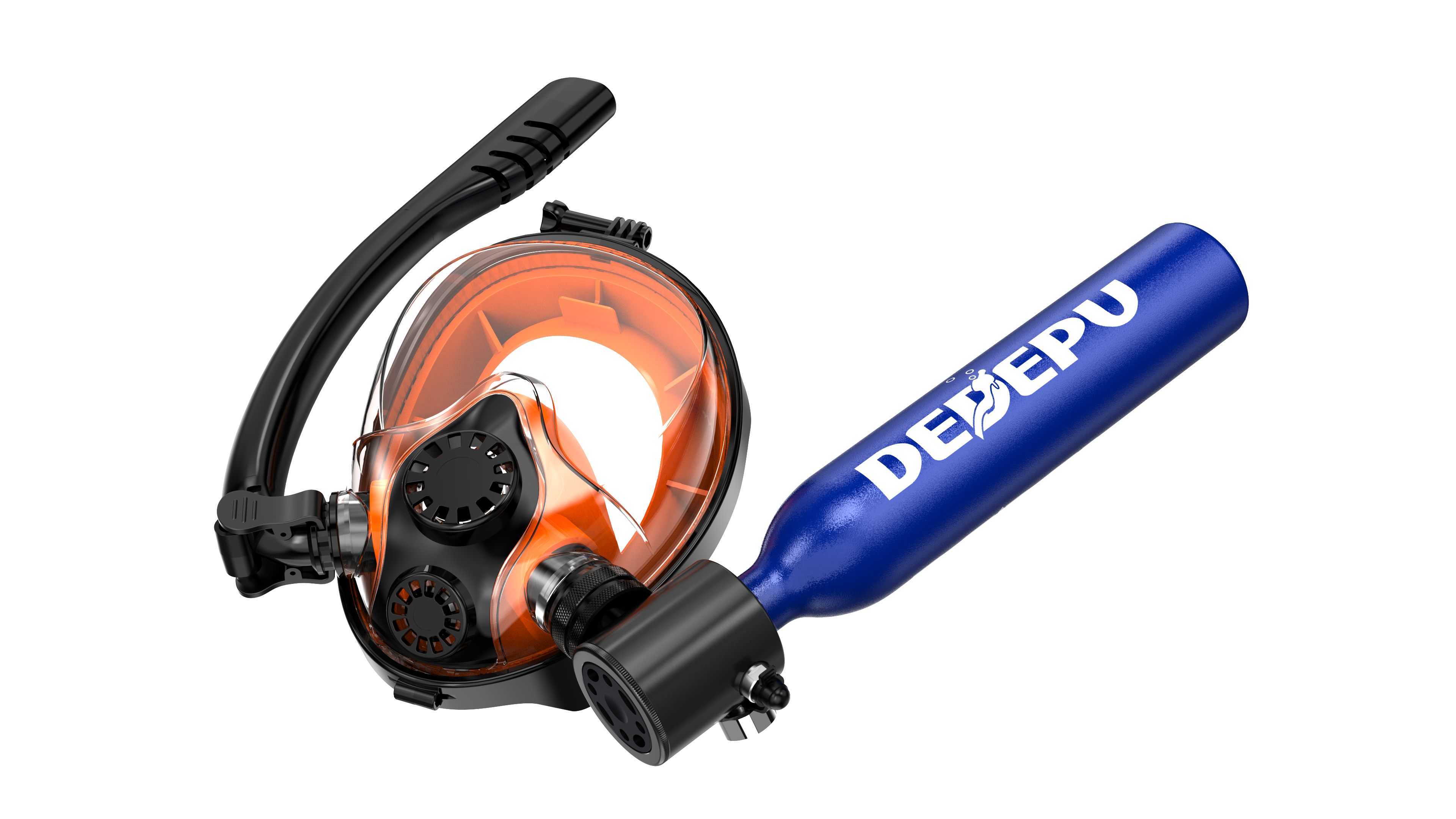 Diving equipment，Oxygen mask，Diving mask，Oxygen bottle，Underwater respirator，