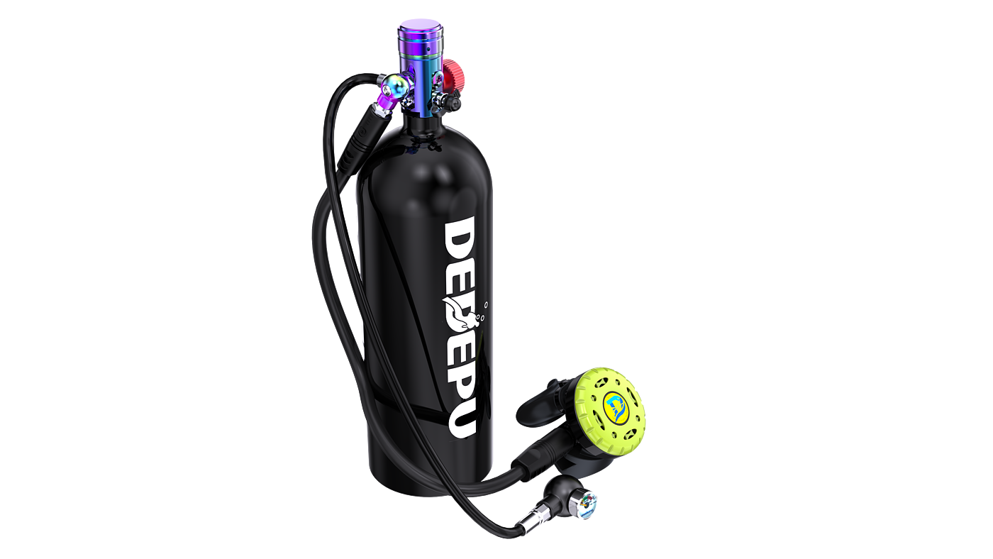 Diving equipment，Oxygen mask，Diving mask，Oxygen bottle，Underwater respirator，