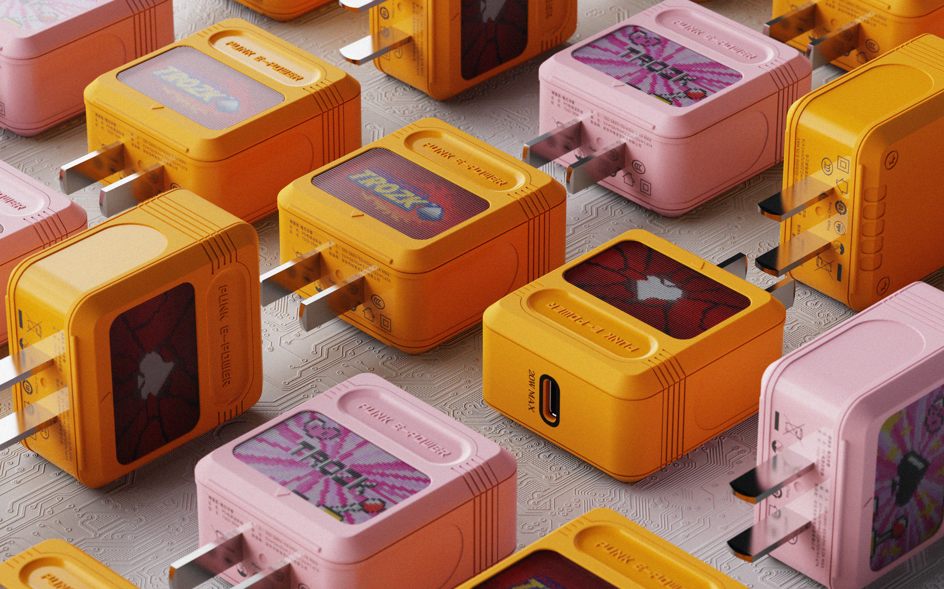 Charging head，Adapter，Fast charging，classic，FC，