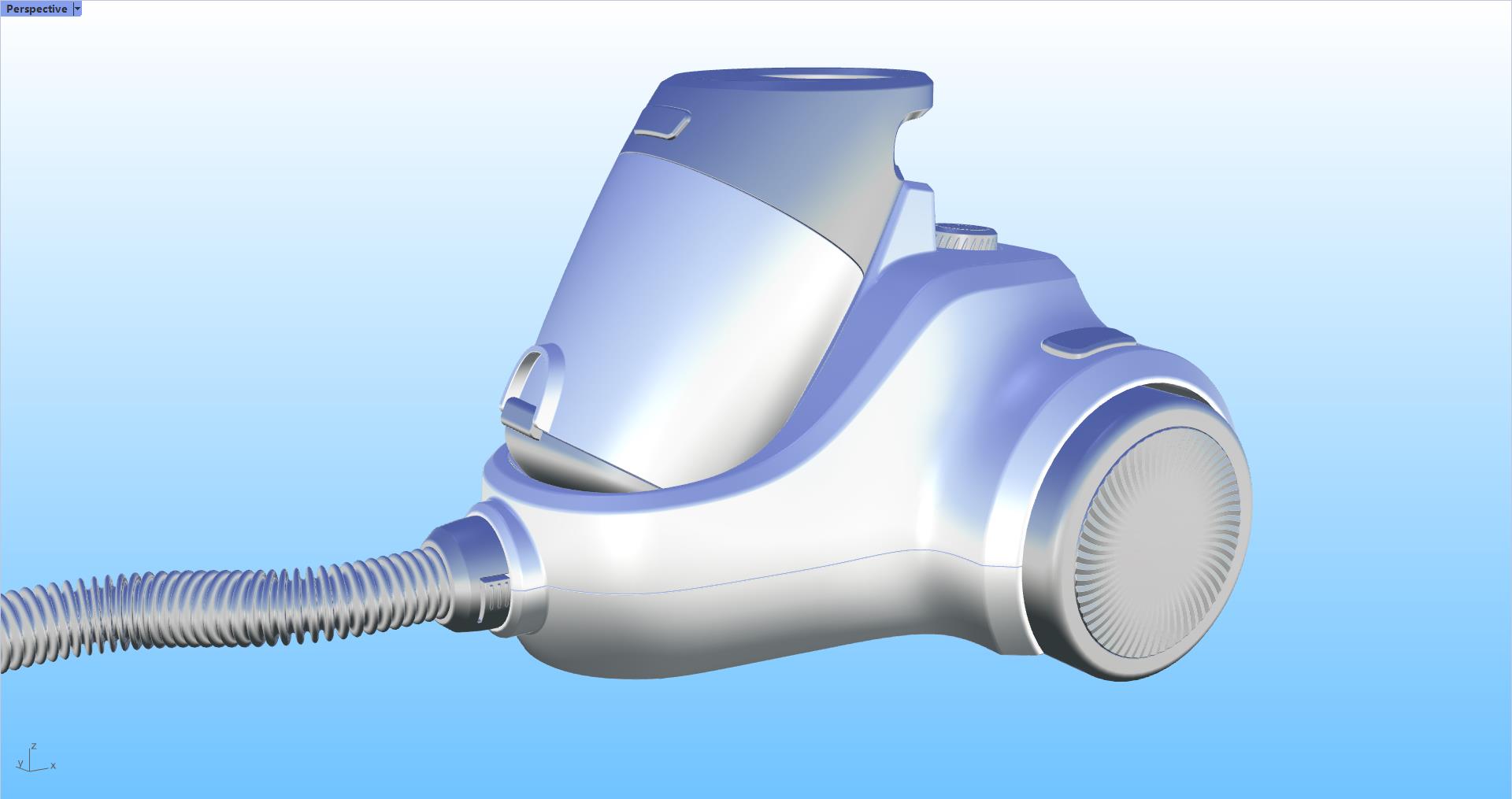 Vacuum cleaner，Rhinoceros modeling，Rhino modeling，c4d，Modeling tutorial，Tutorial sharing，industrial design，Design，