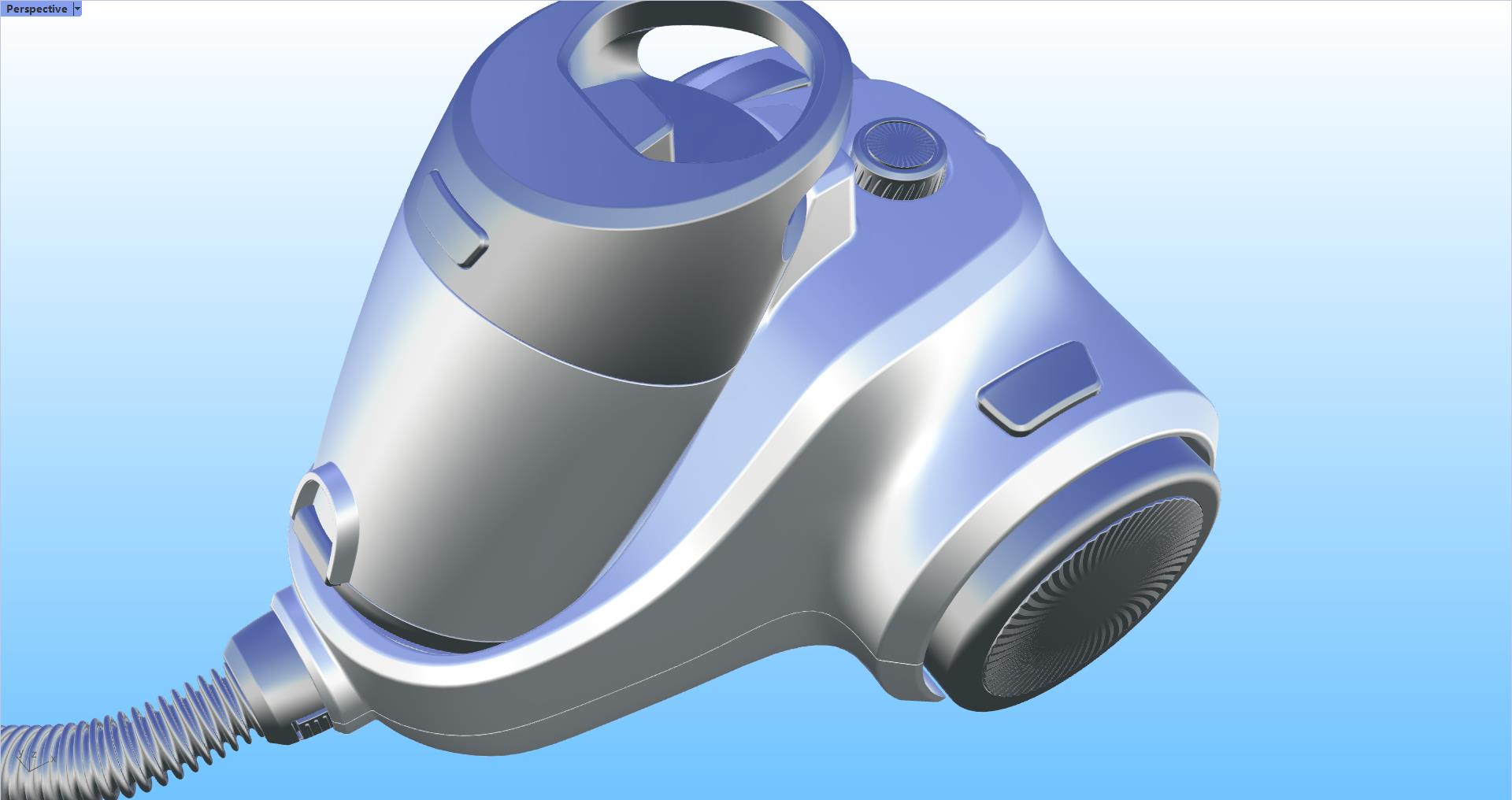 Vacuum cleaner，Rhinoceros modeling，Rhino modeling，c4d，Modeling tutorial，Tutorial sharing，industrial design，Design，