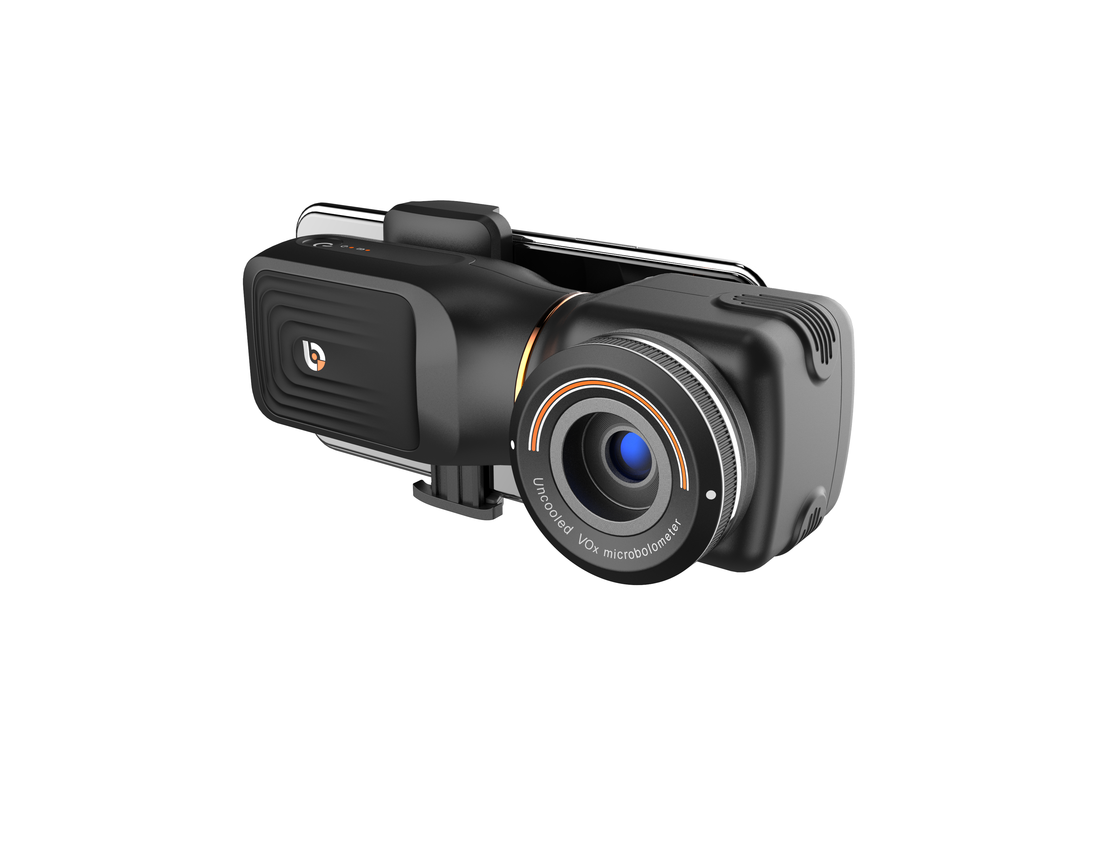 mobile phone，infrared，imaging，thermodetector，Mobile phone bayonet，infrared imaging ，