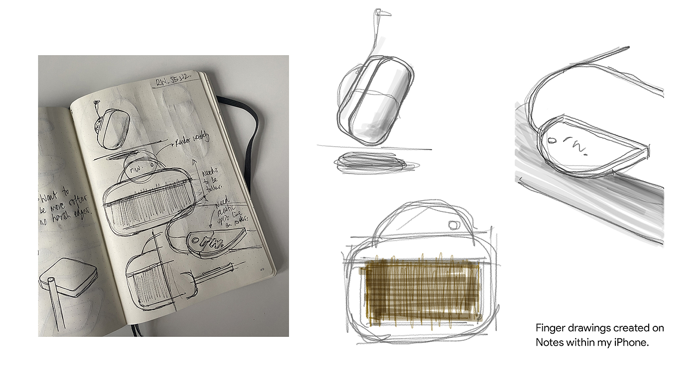 Dust tray，brush，product design，