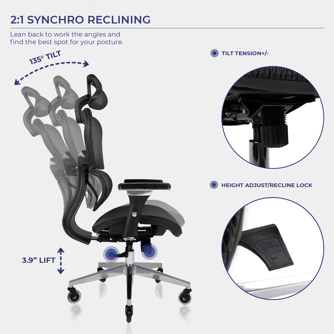Office chair，fashion，Nouhaus Ergo3D，