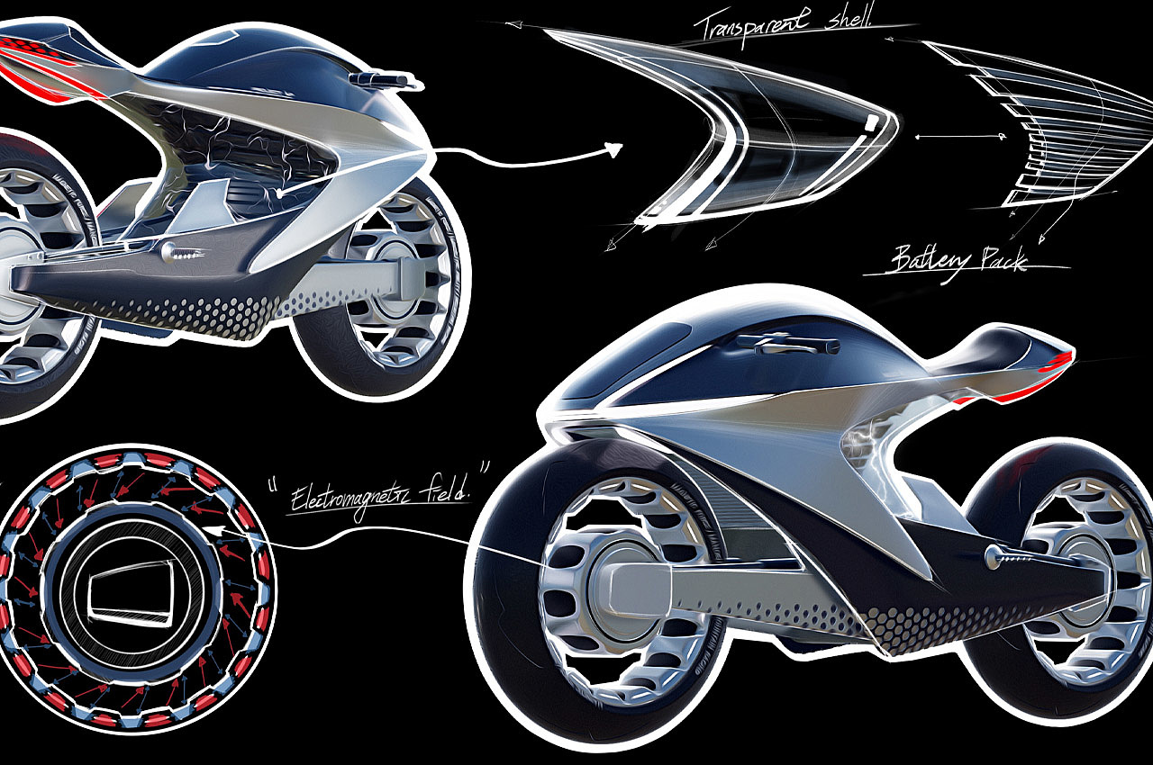 Concept motorcycle，PROJECT M³，link，