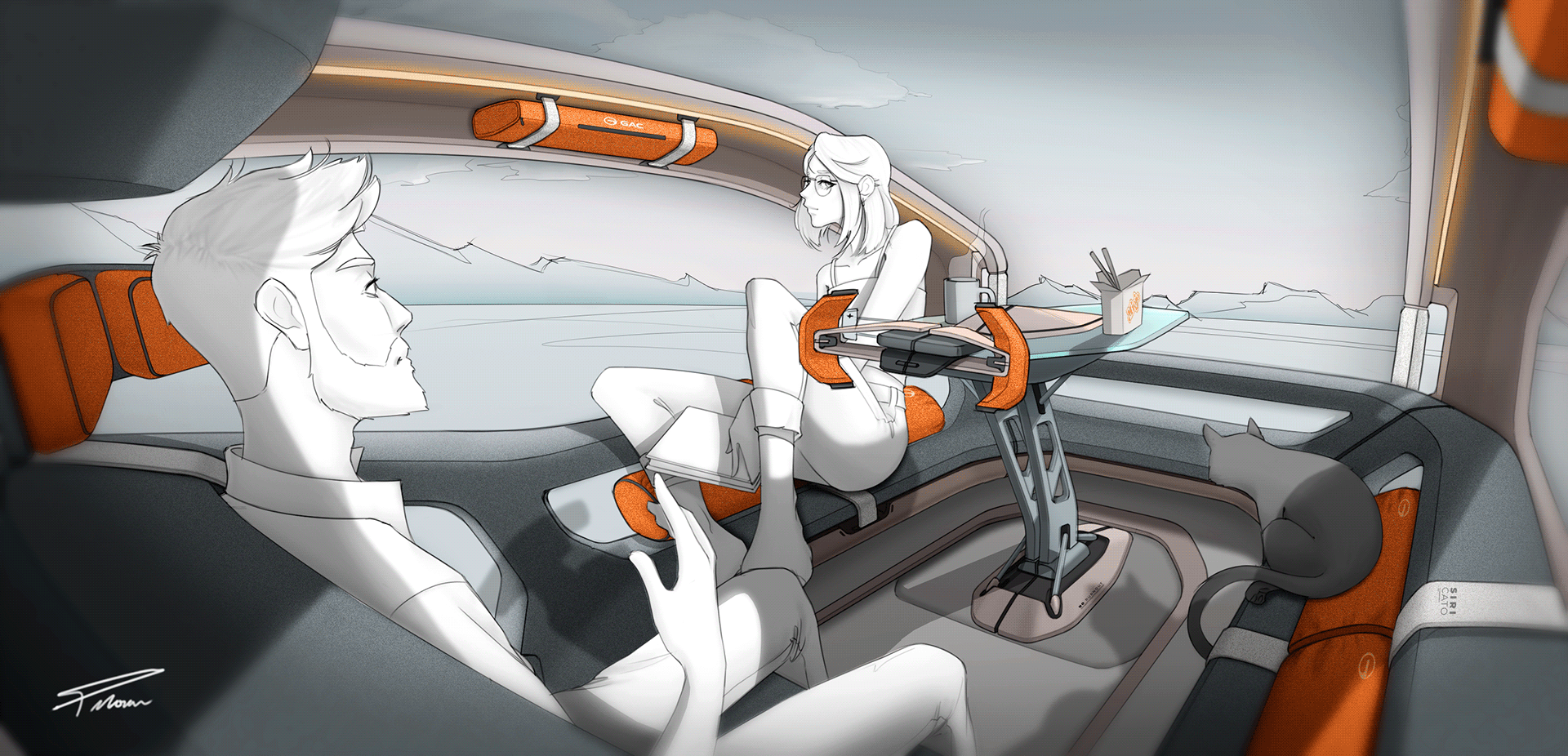 GAC Gateway，explore，Vehicle design，