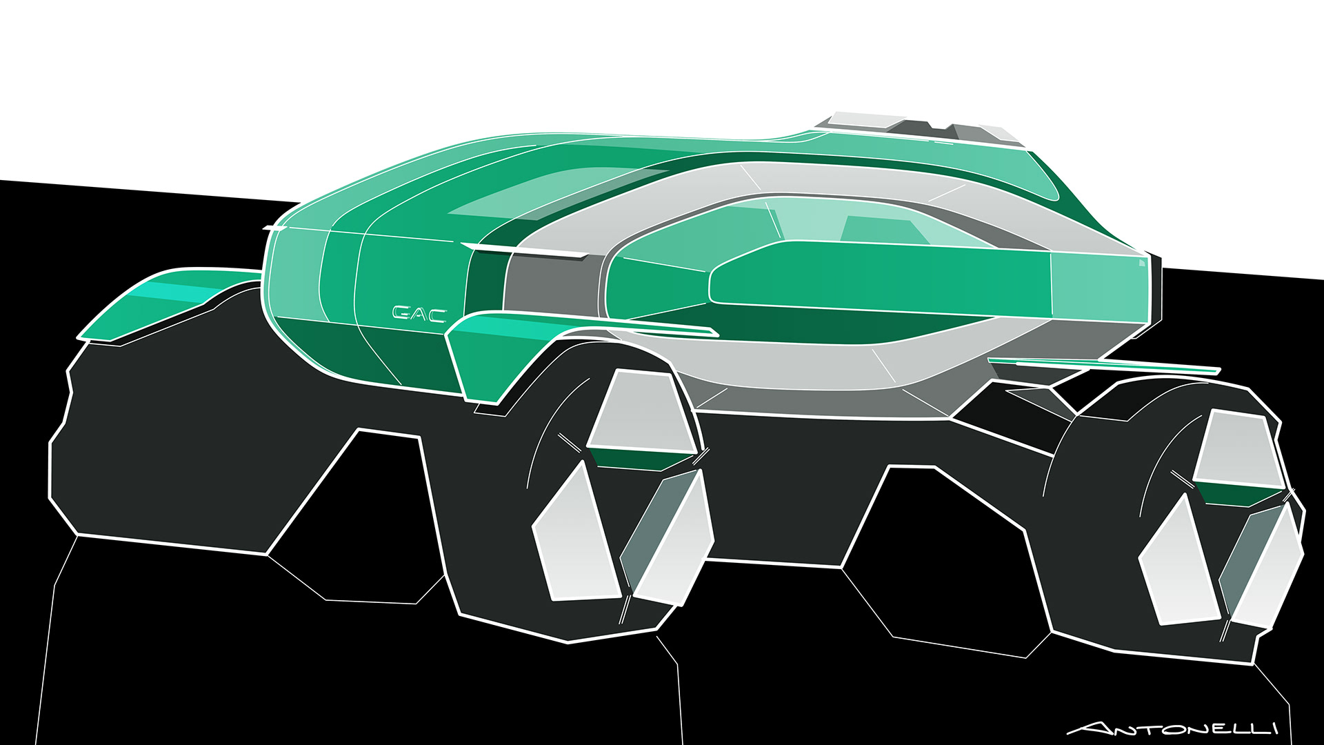 GAC Gateway，explore，Vehicle design，