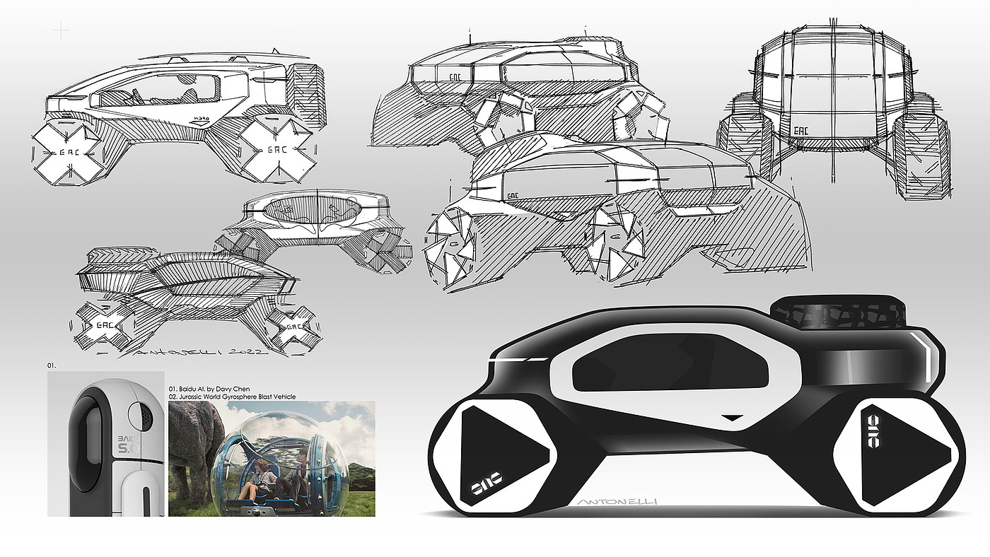 GAC Gateway，explore，Vehicle design，