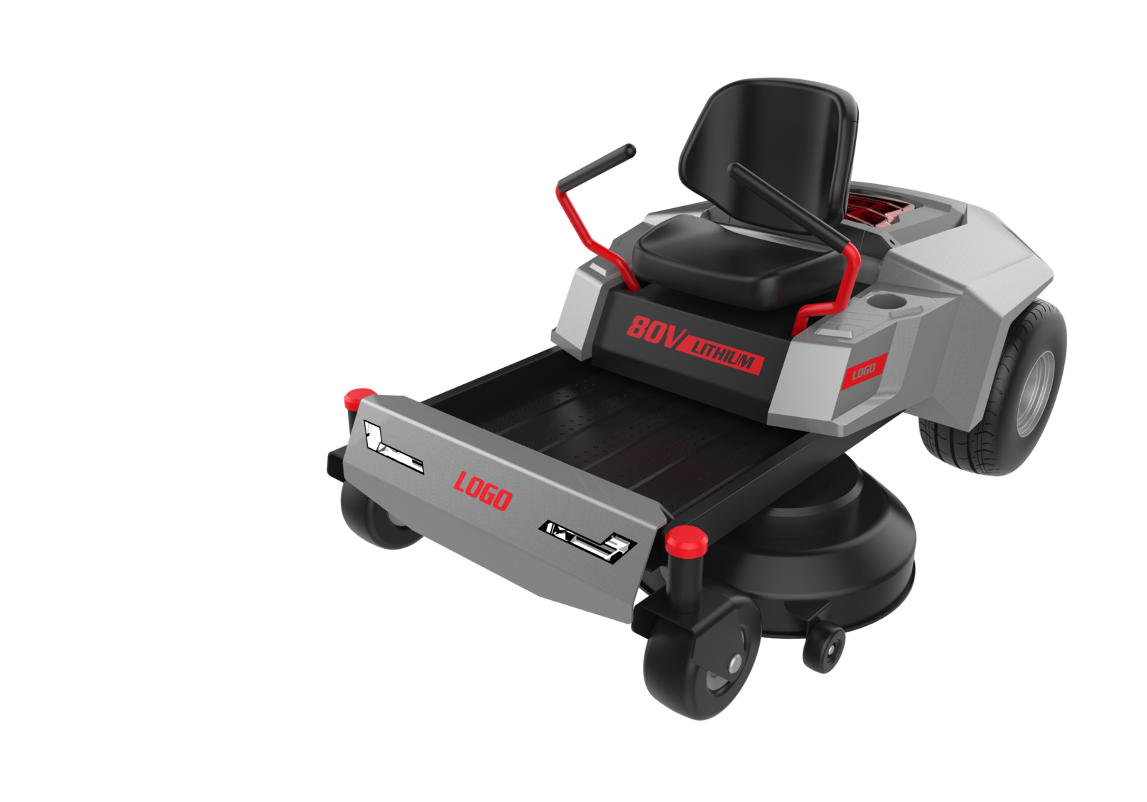 Lithium battery，lawn mower，Riding type，