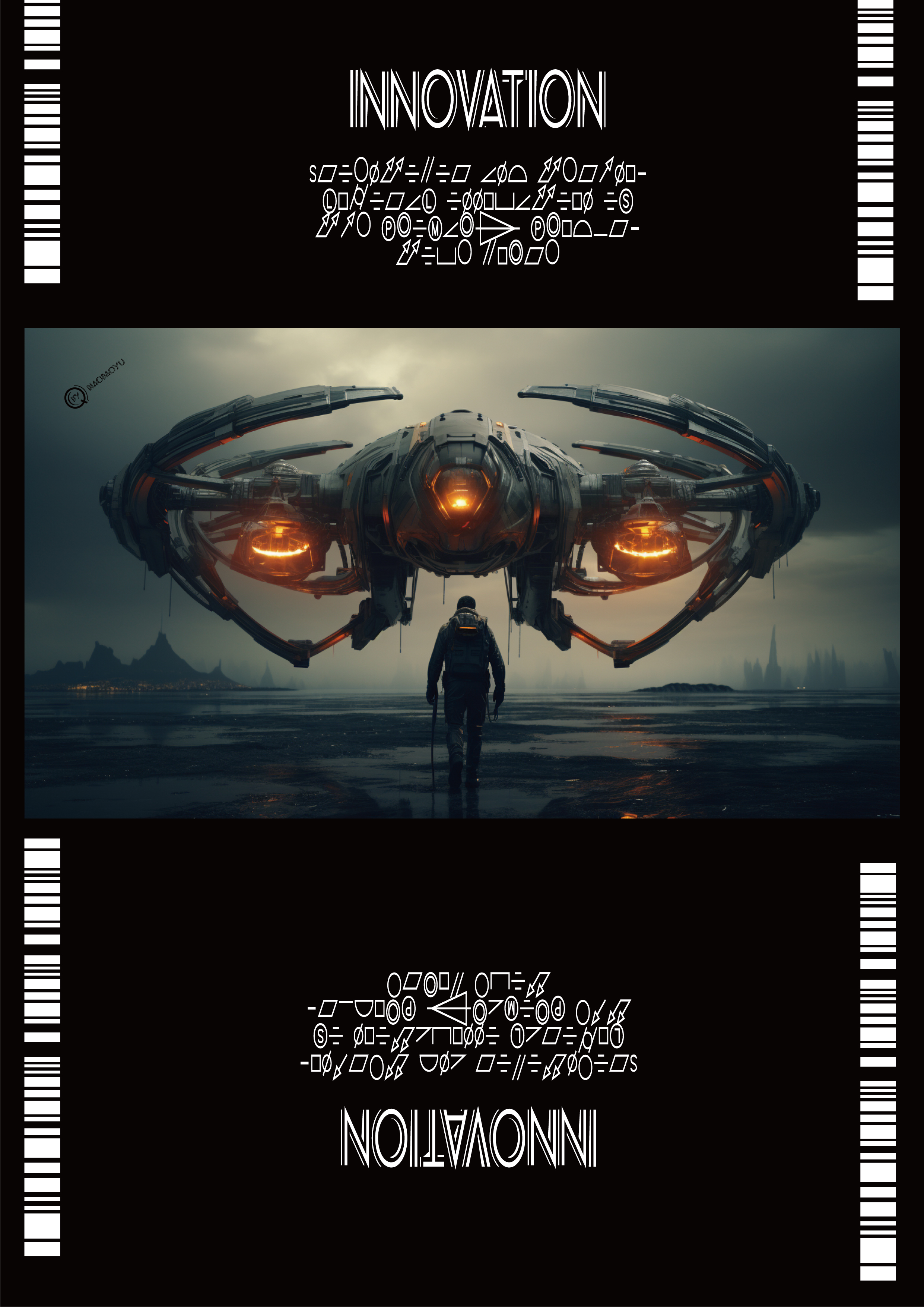 UAV，science fiction，ai，Design，Concept map，