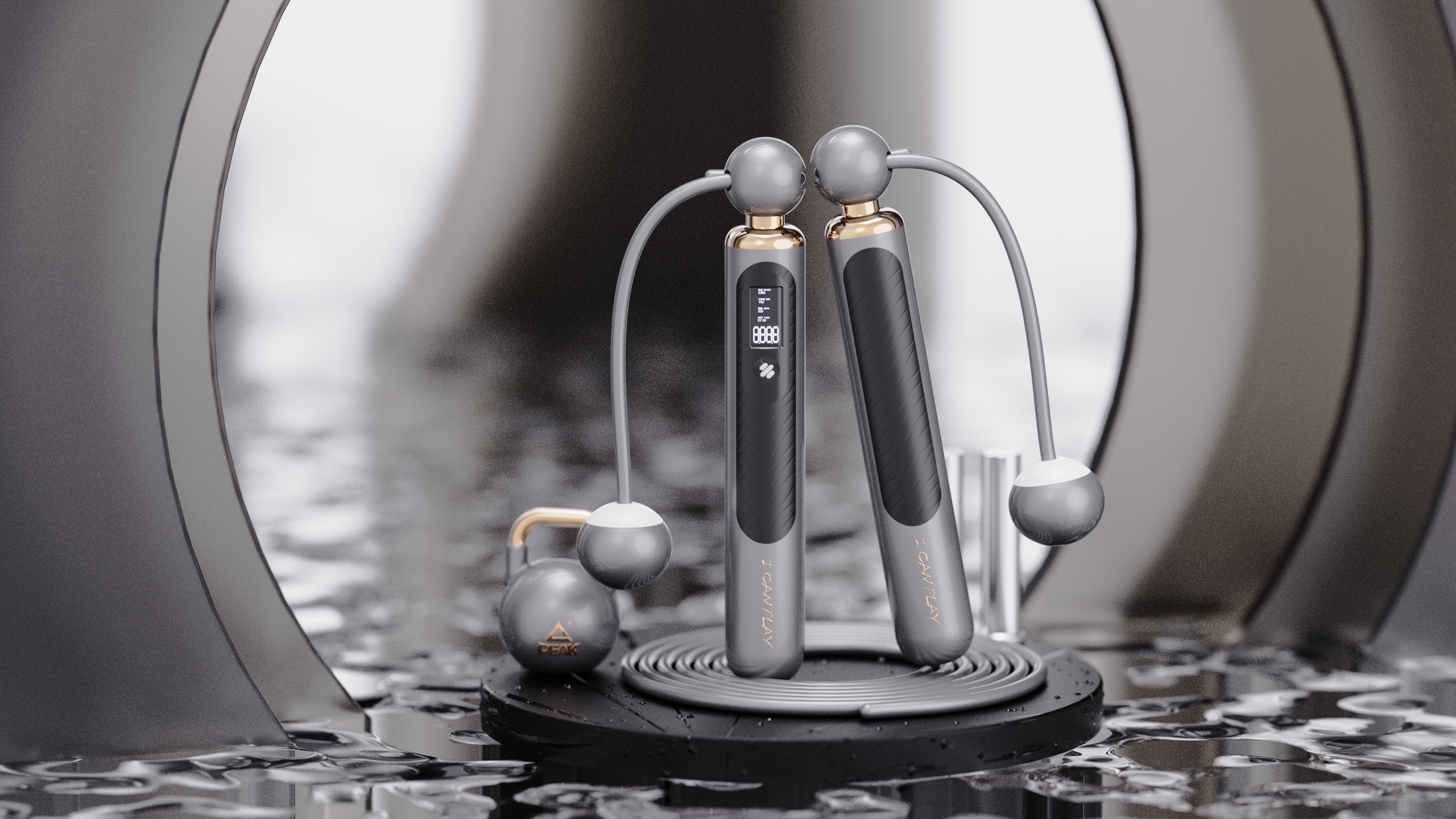 Mellow feeling，KANYA，Bluetooth rope skipping，calorie，science and technology，texture，future，Mellow feeling，KANYA，Bluetooth rope skipping，calorie，