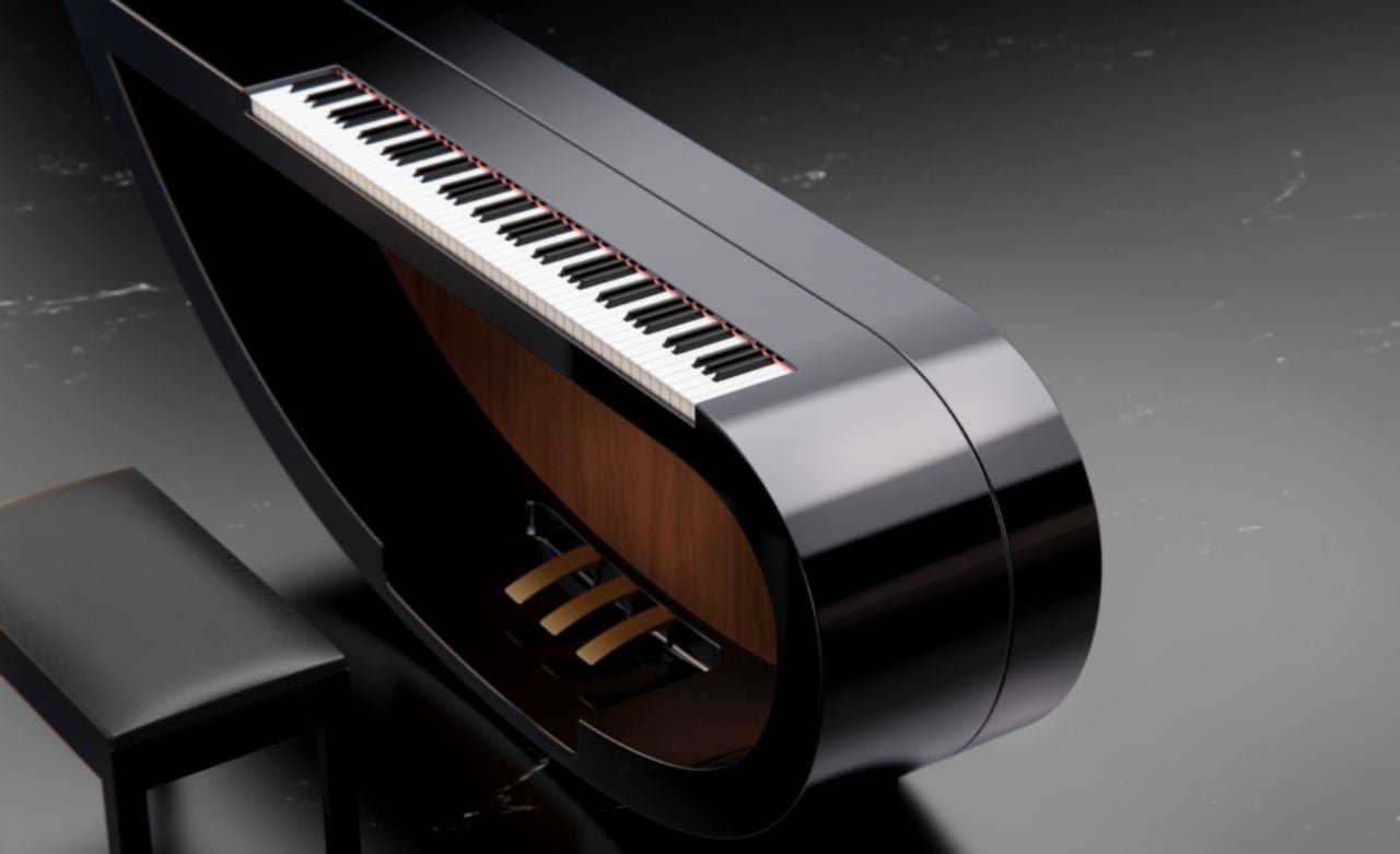 whipsaw，grand piano，Wing-shaped instrument，