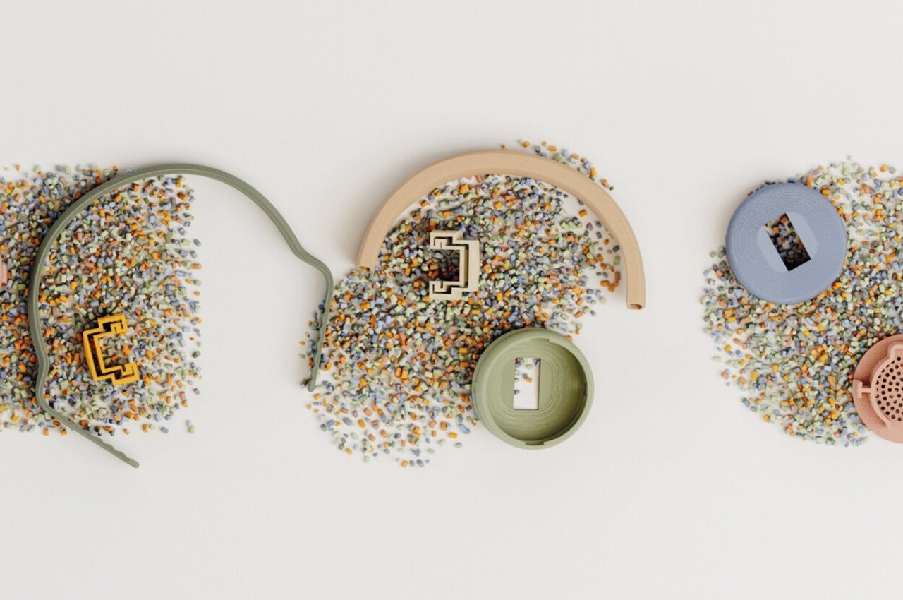 Repairable，Recyclable，headset，children，Cycle design，