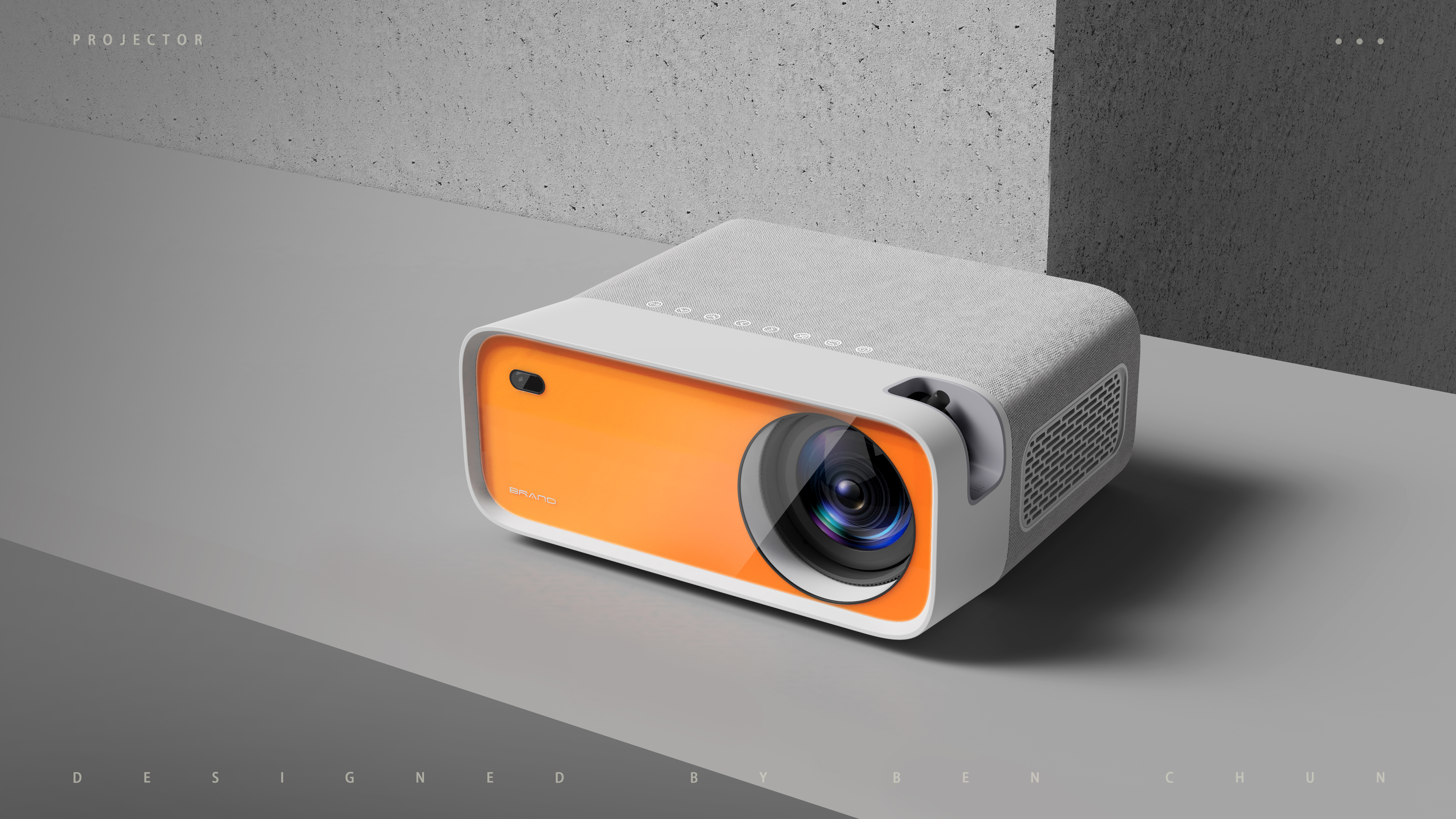 Projector, projector, simple, fashion, home,，