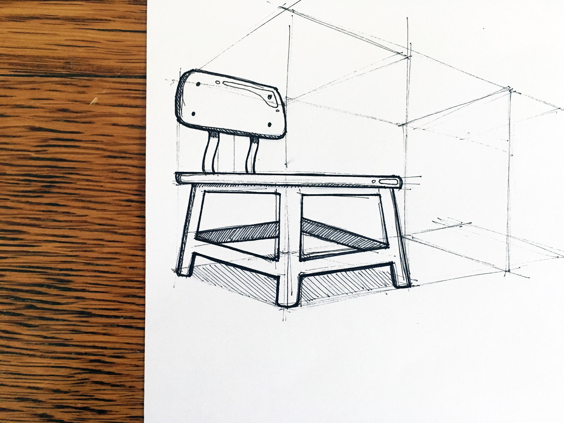 product design，sketch，marker pen，