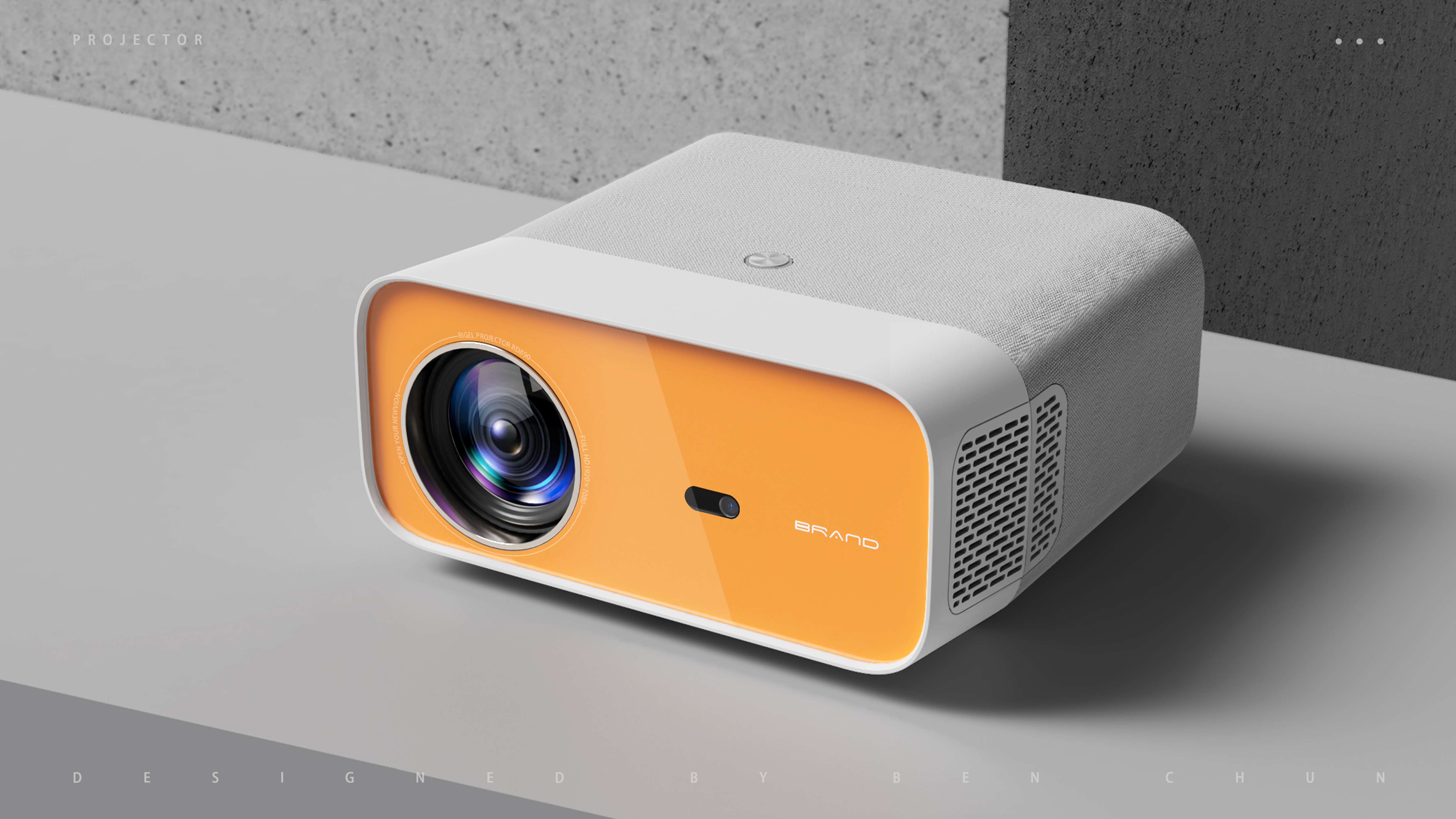 Projector, projector, simple, fashion, home,，