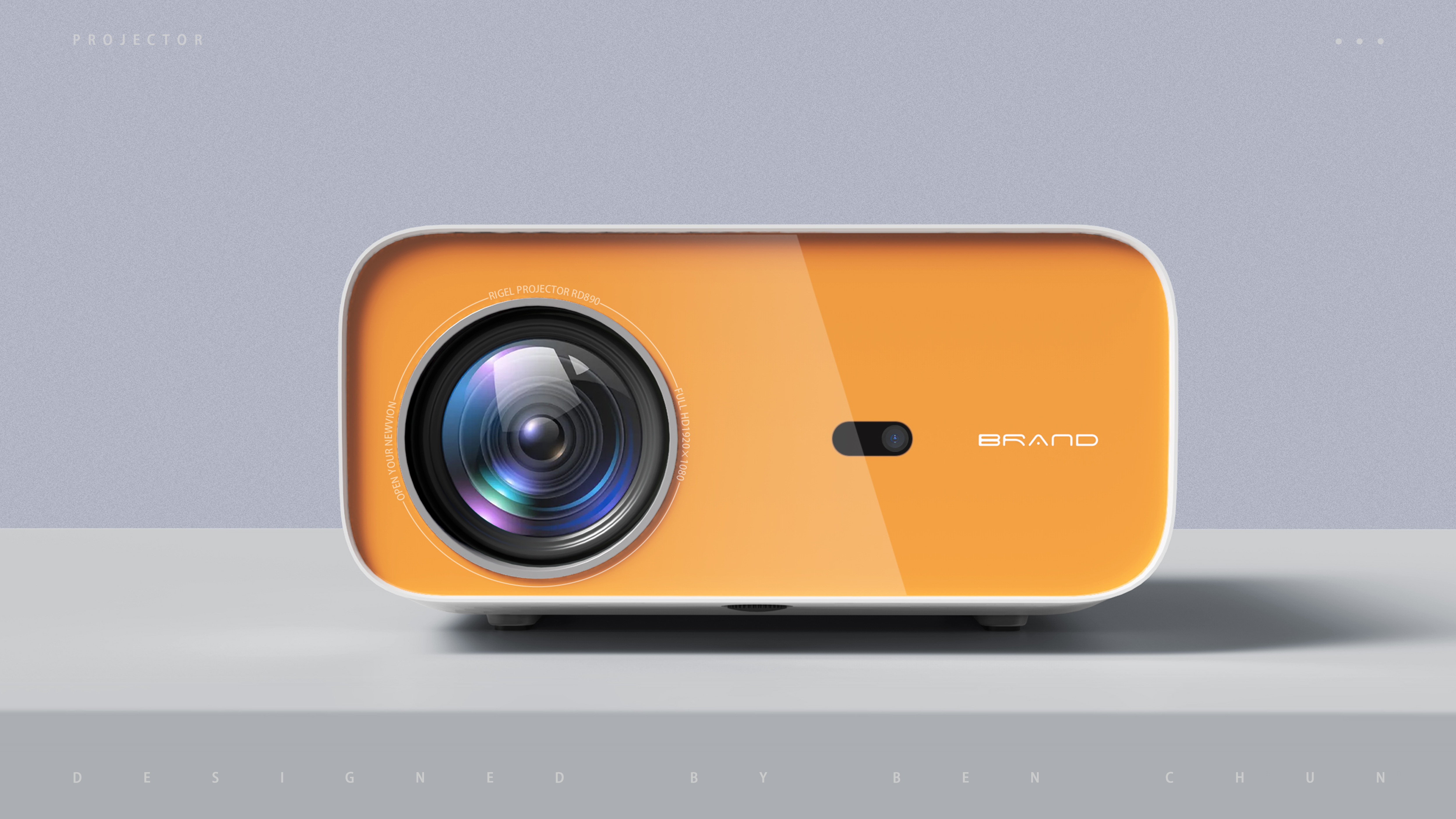 Projector, projector, simple, fashion, home,，