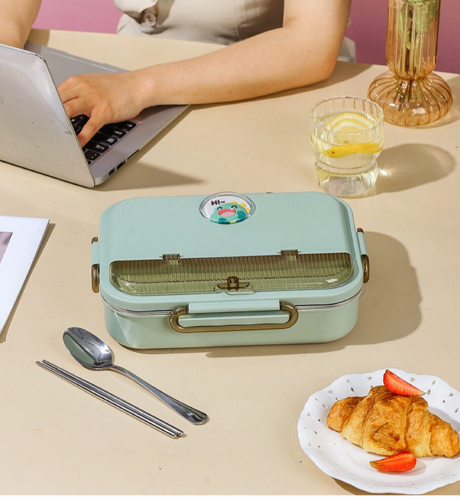 Student lunch box，Lunch box，Lunch box，Cartoon Lunch Box，