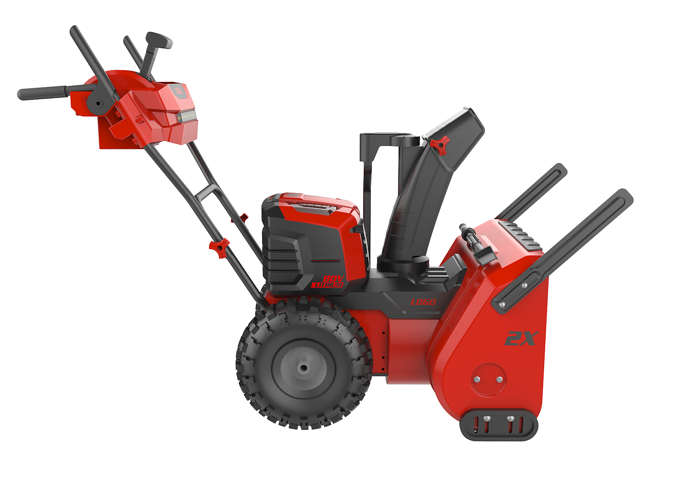 Lithium battery，double step，Snow sweeper，