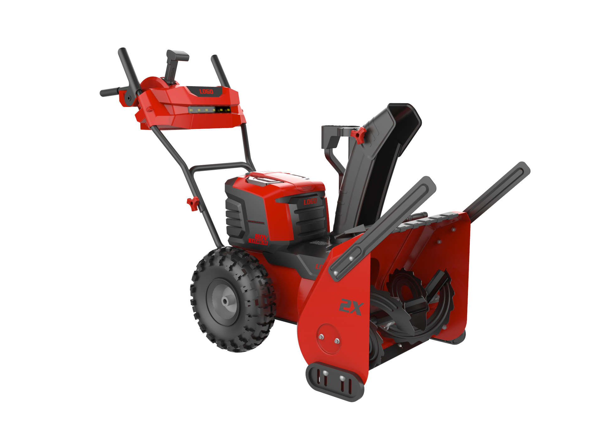 Lithium battery，double step，Snow sweeper，