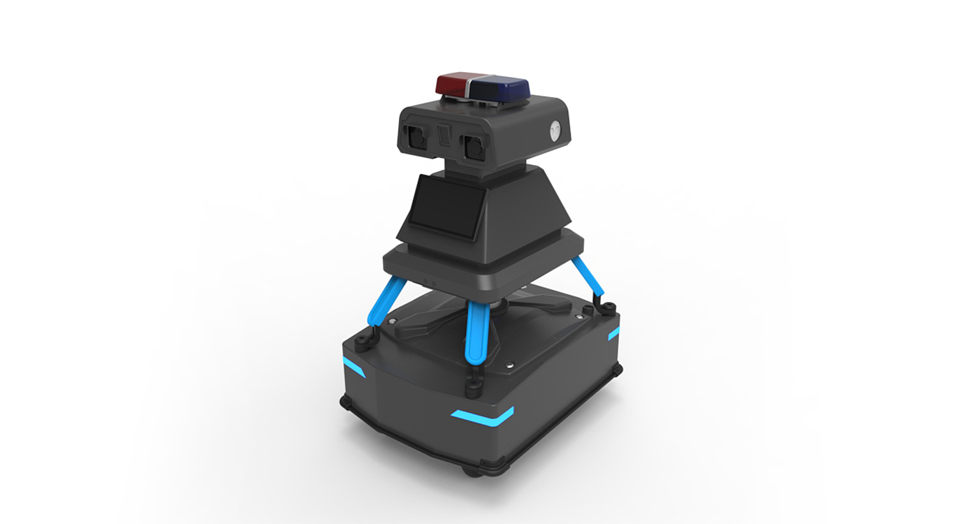 Patrol robot，Security robot，Patrol robot，
