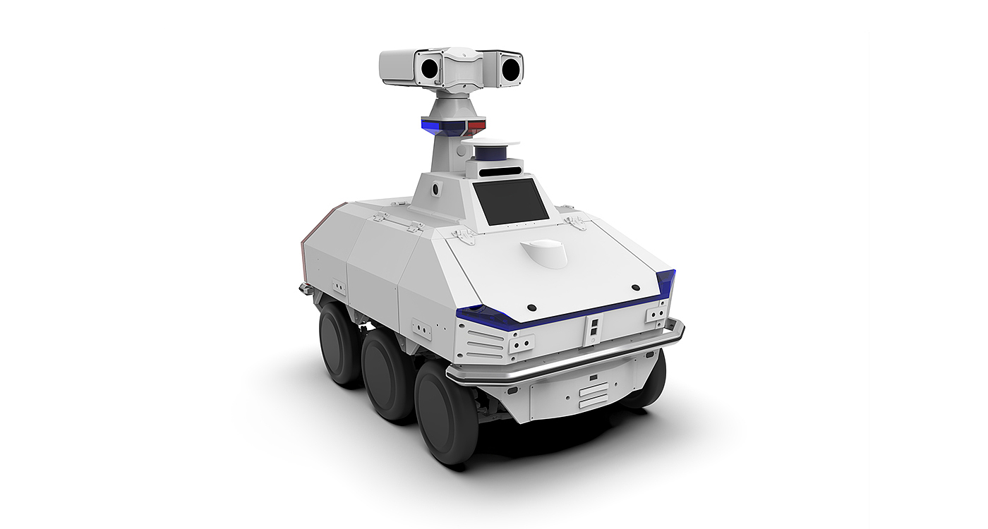 Patrol robot，Security robot，Patrol robot，