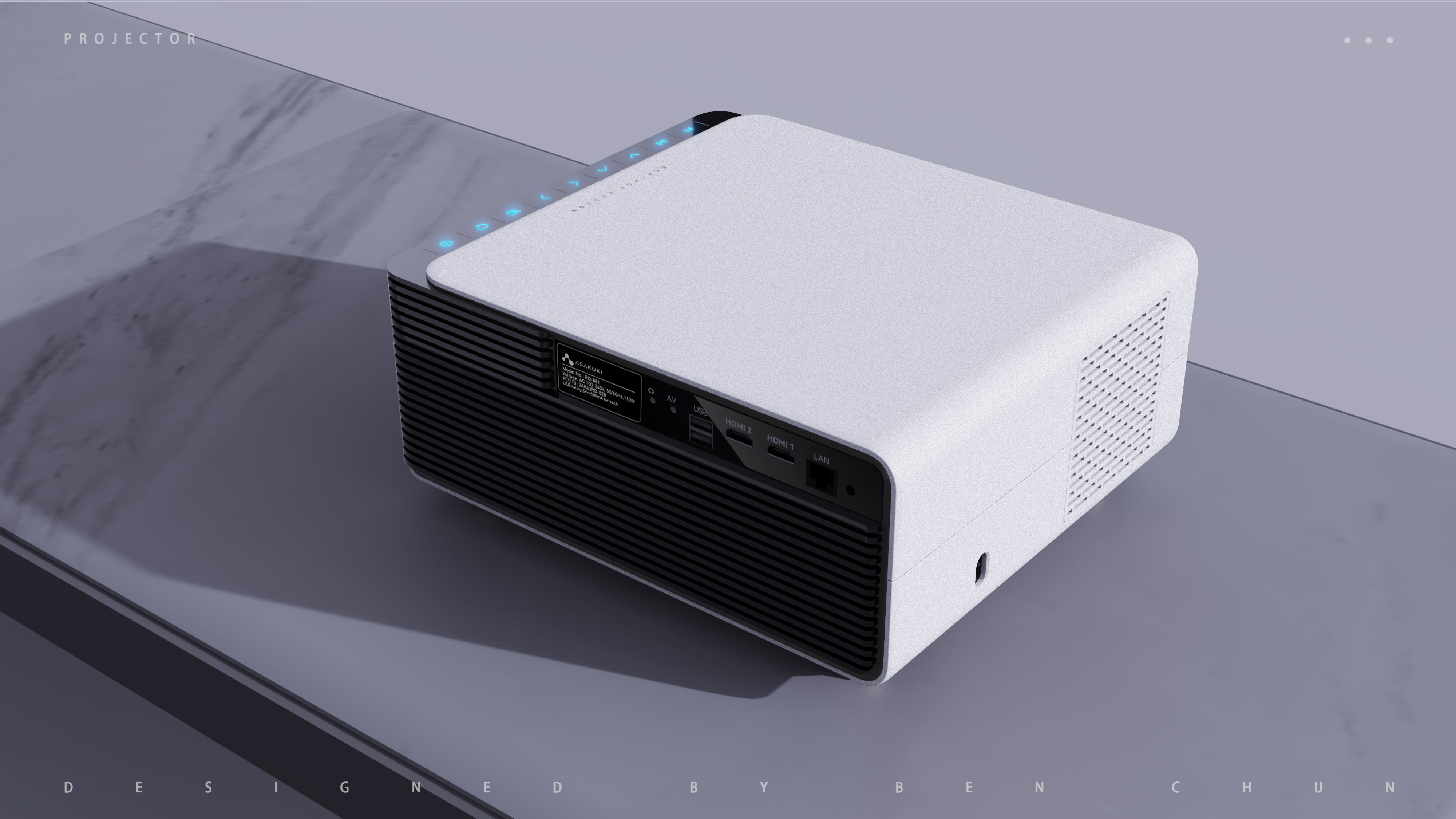 Projector, projector, retro, wood grain, sense of science and technology,，