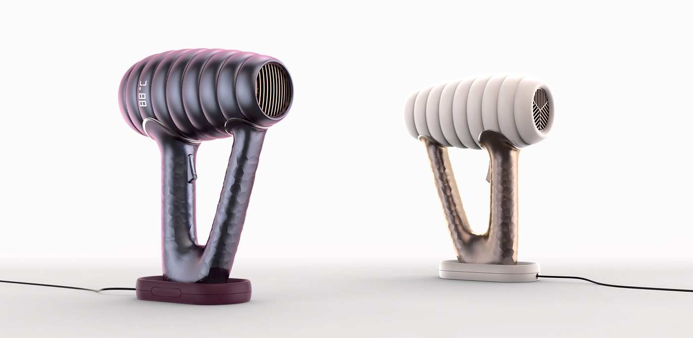 Hair dryer, hair dryer, small appliance design, original design，