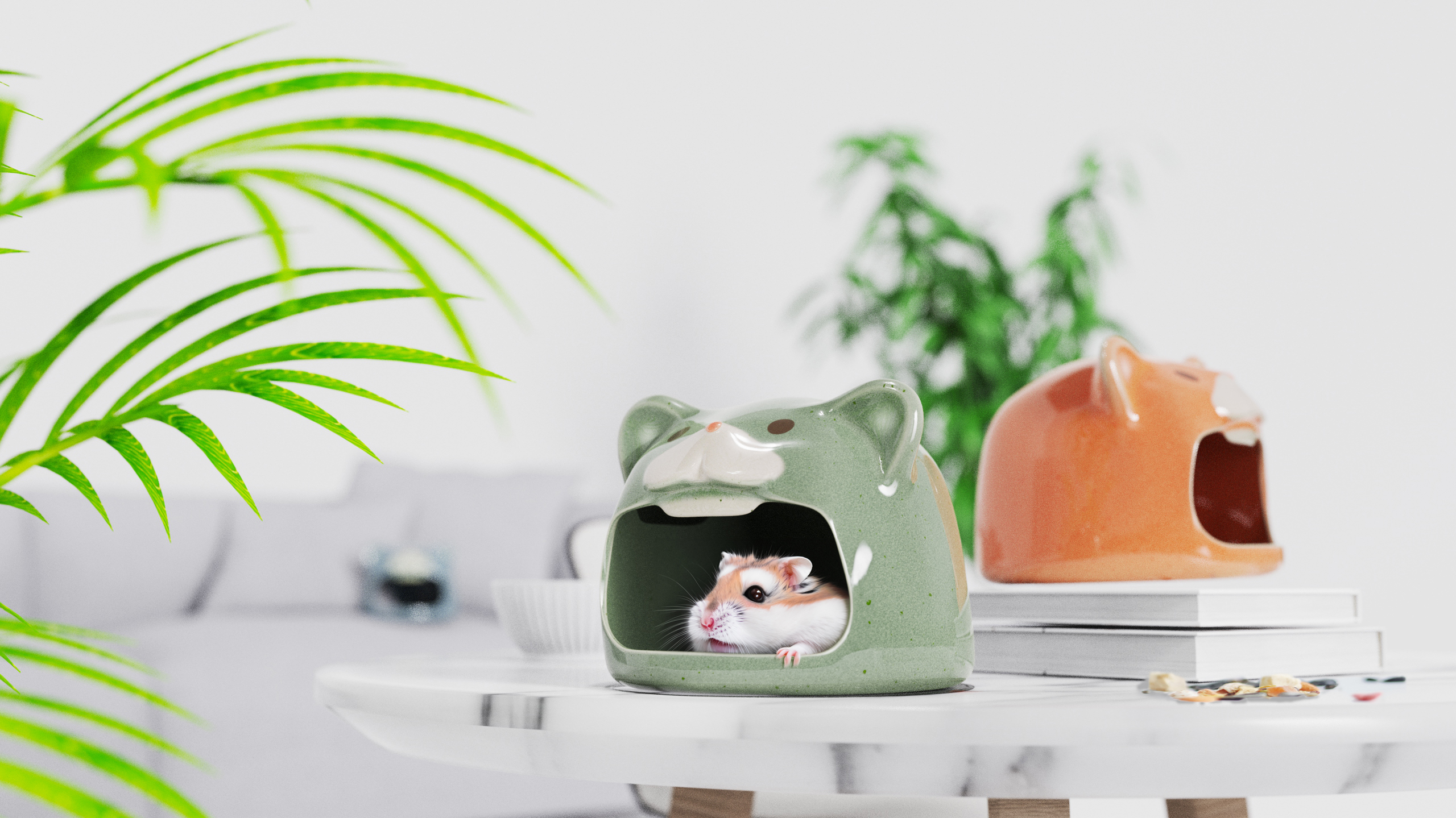 Pets，ceramics，Hamster，