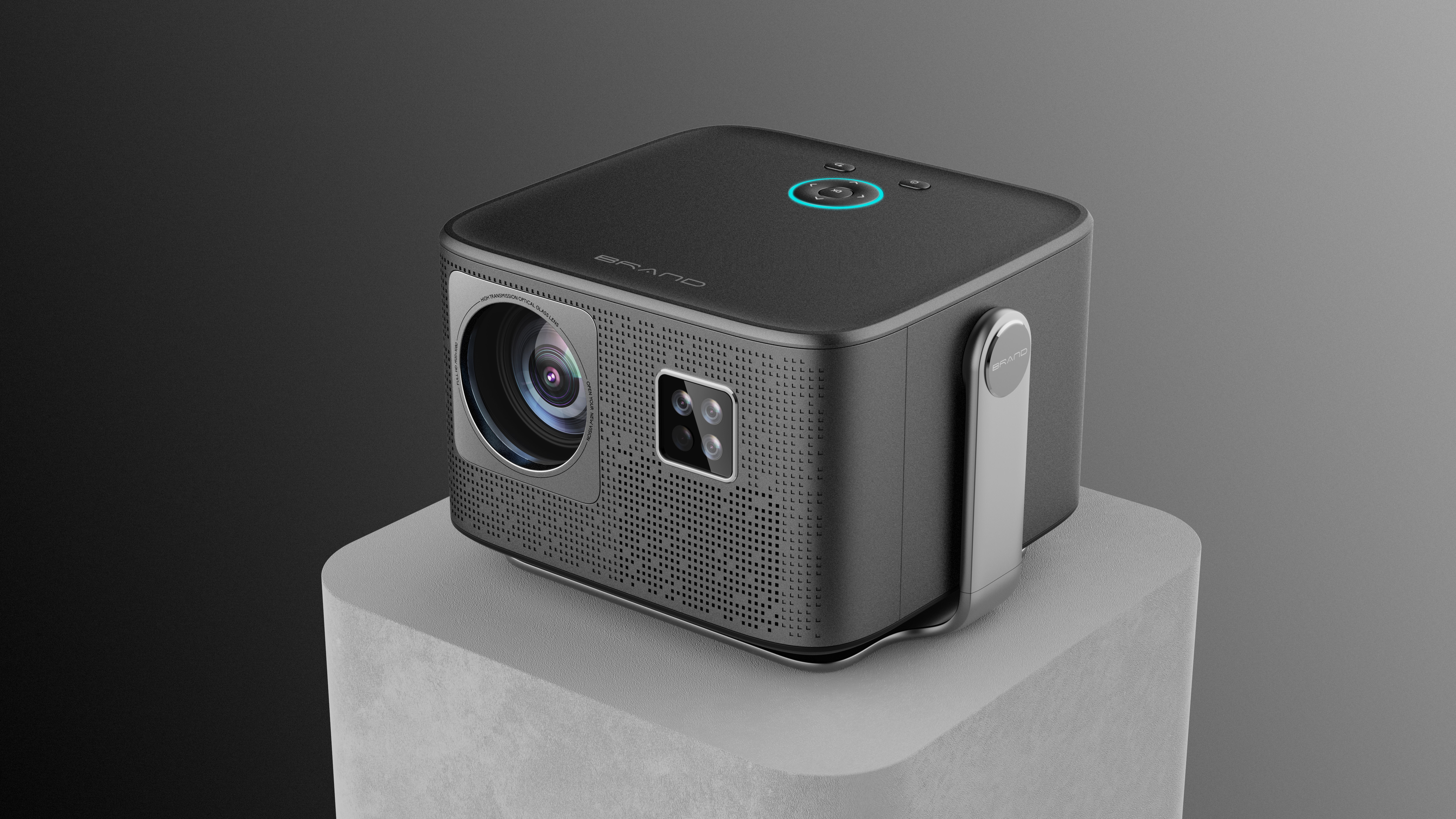 Projector, projector, home, texture, leather，