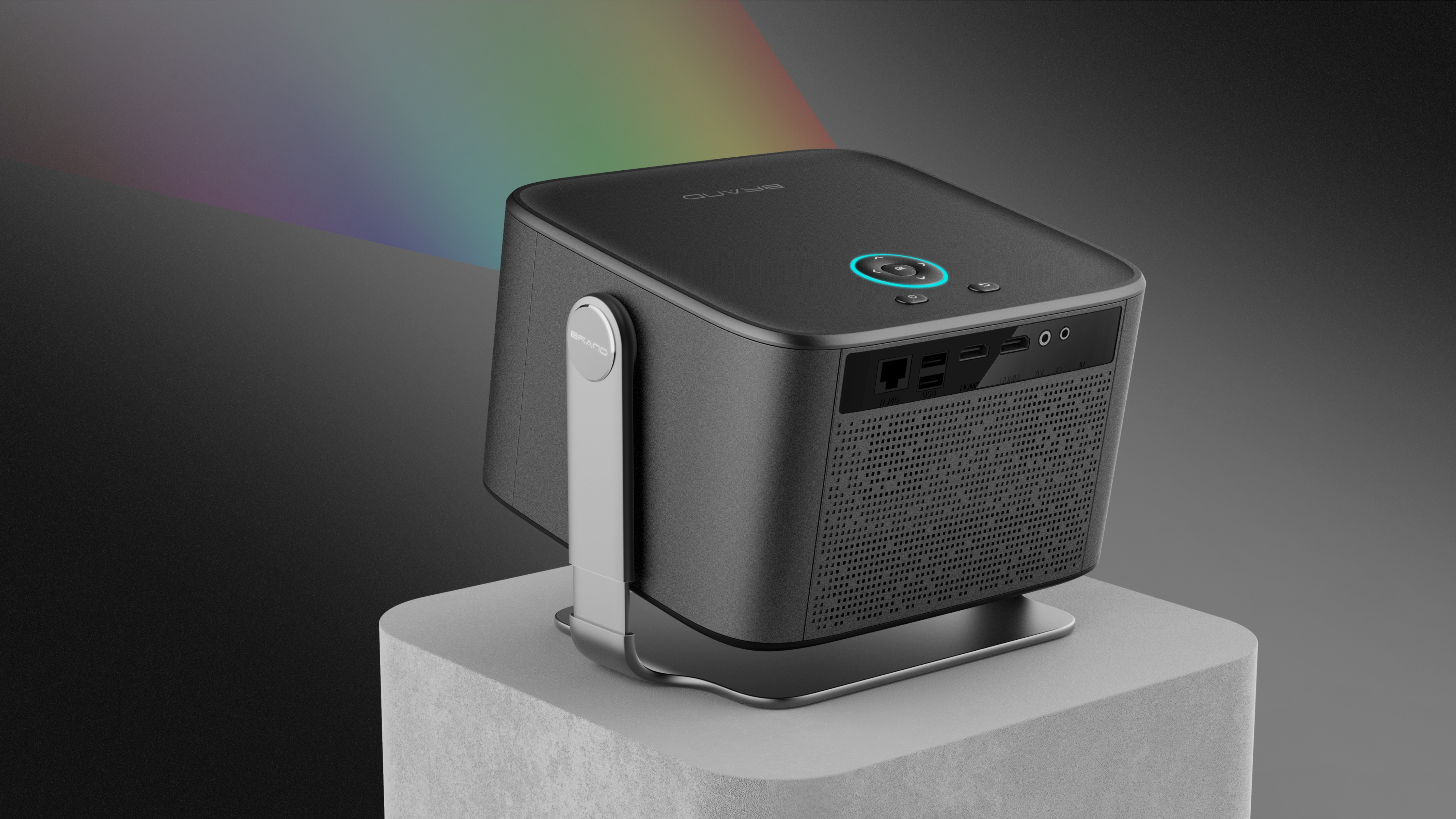 Projector, projector, home, texture, leather，