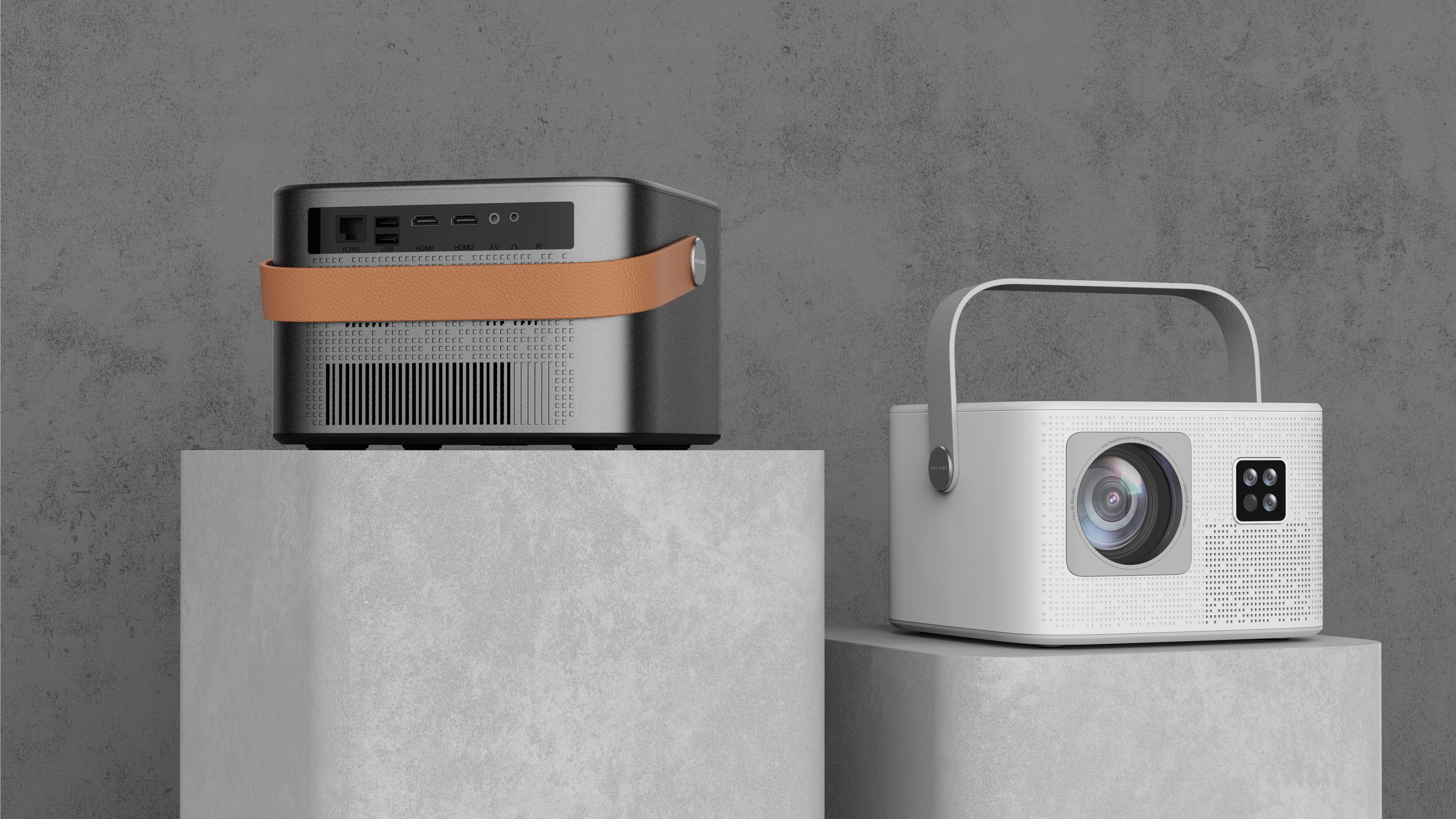 Projector, projector, home, texture, leather，