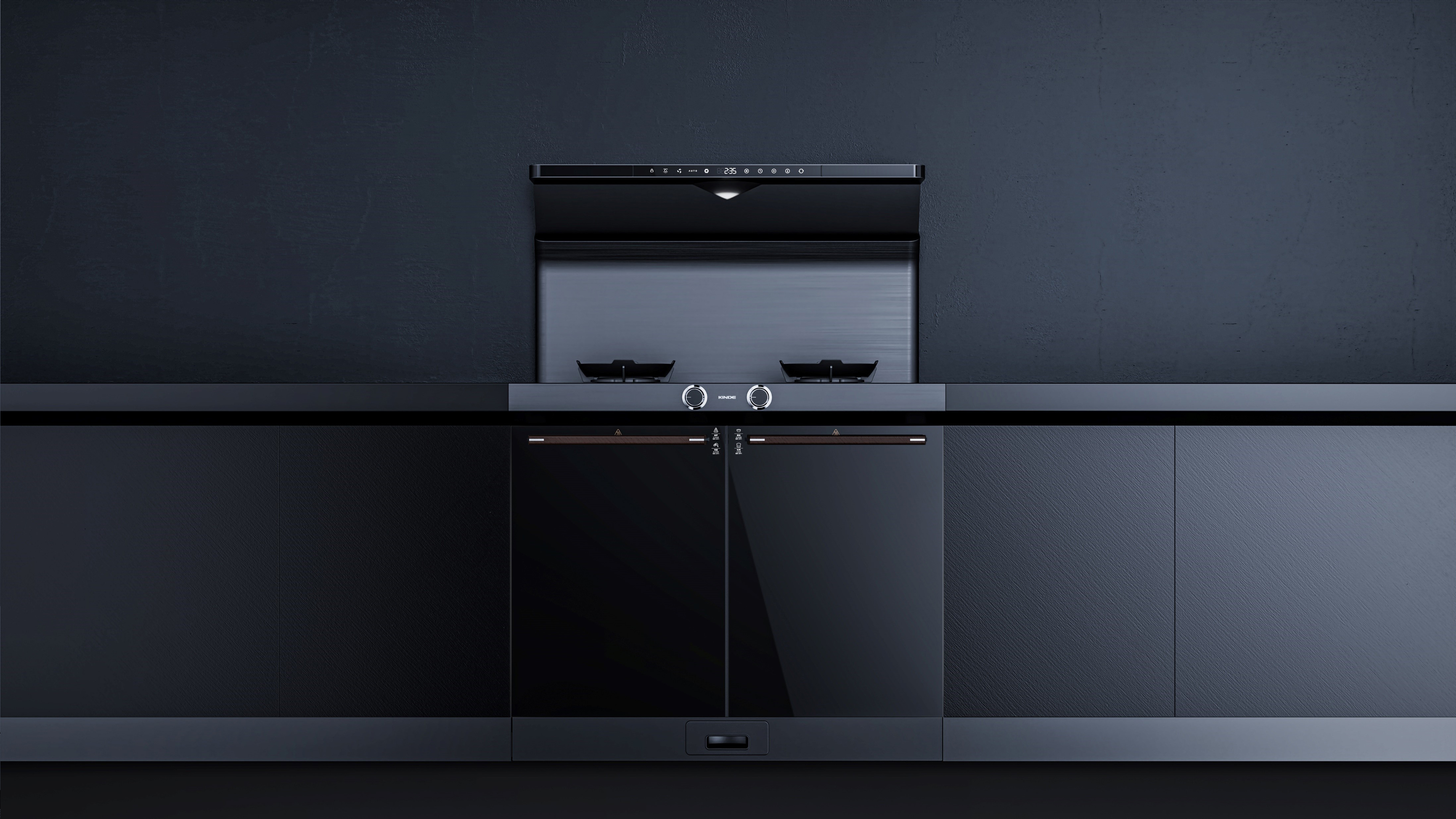 TOALL Convex and Concave Design，Integrated stove，