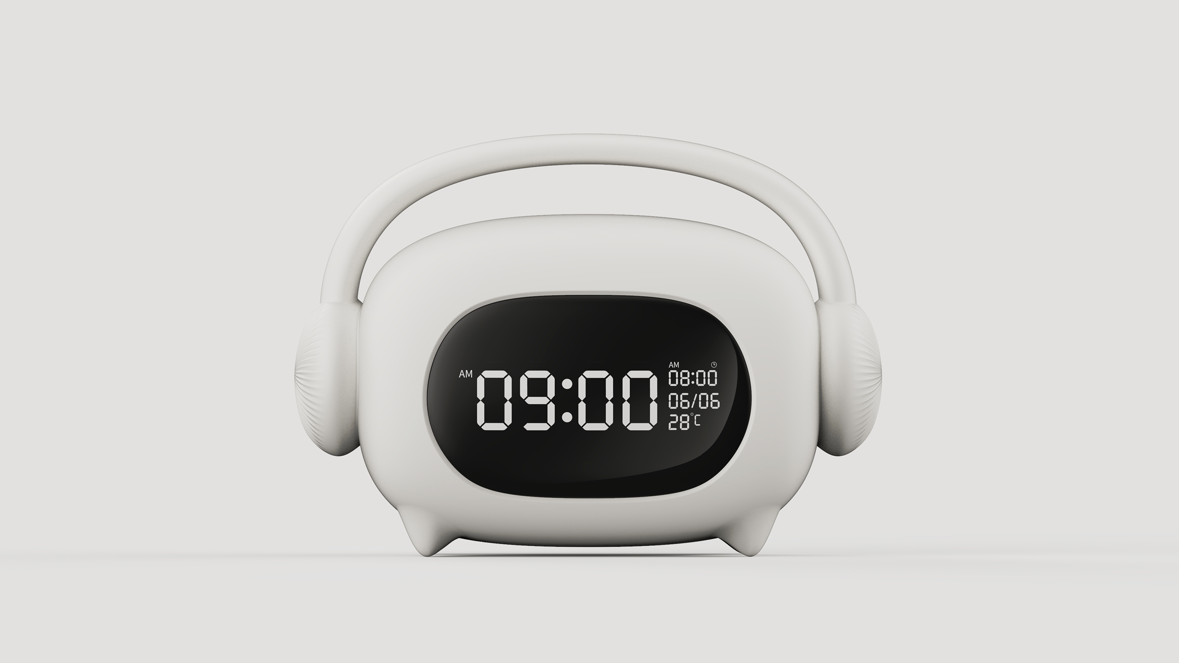 Silicone lamp，Clap lamp，Clock，Mother and baby，industrial design，