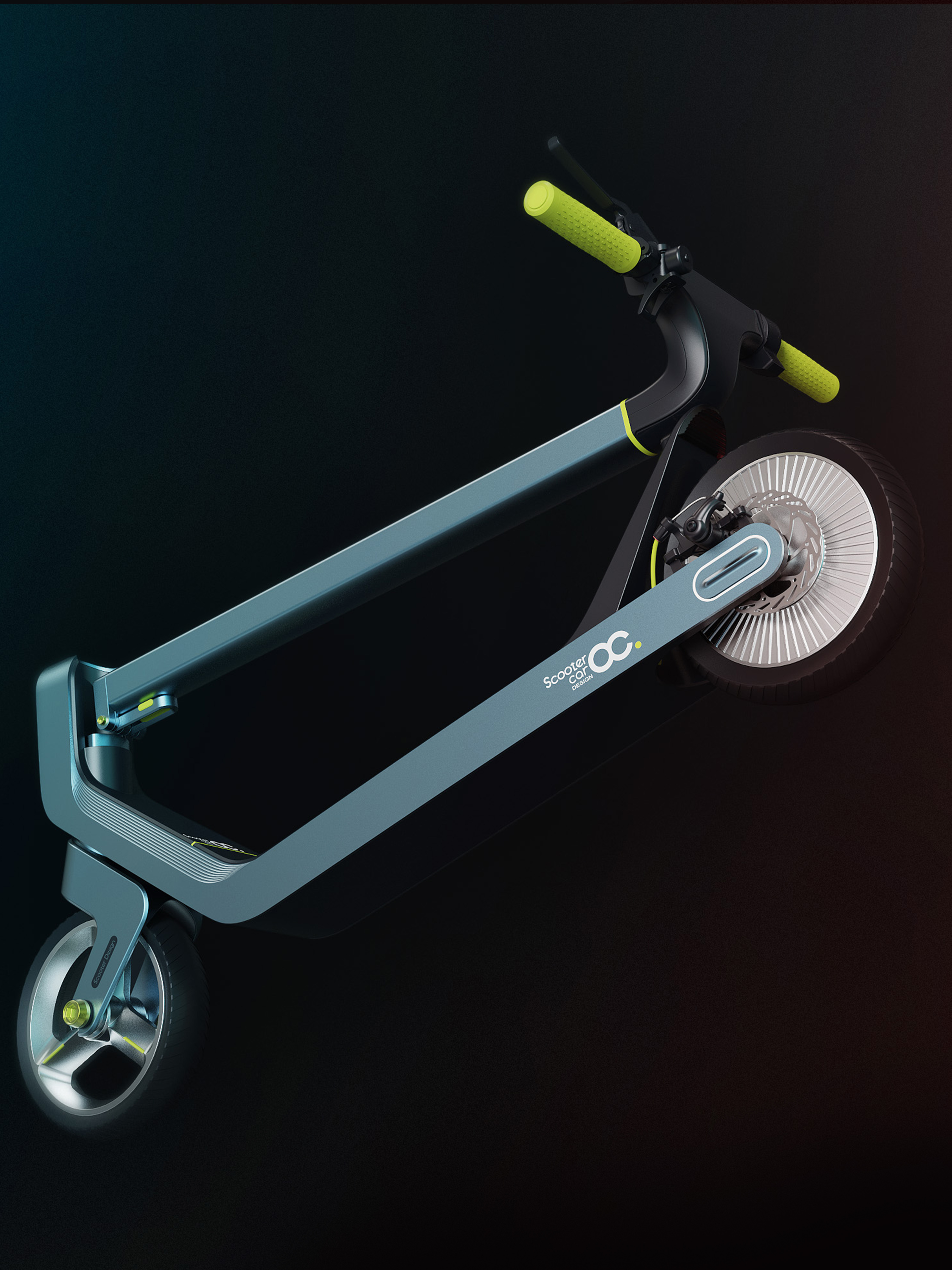 Electric scooter，industrial design，Transportation tools，
