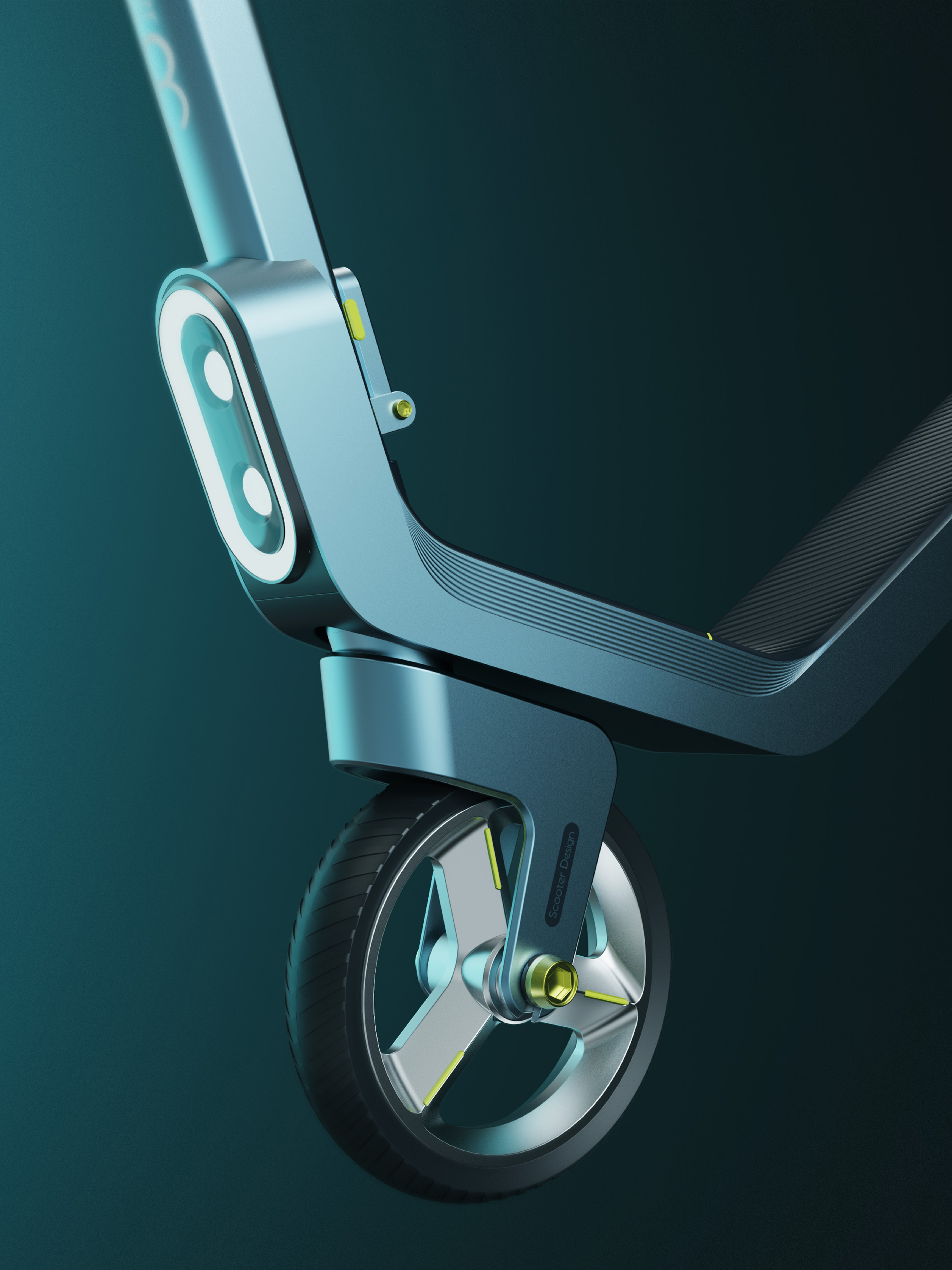 Electric scooter，industrial design，Transportation tools，