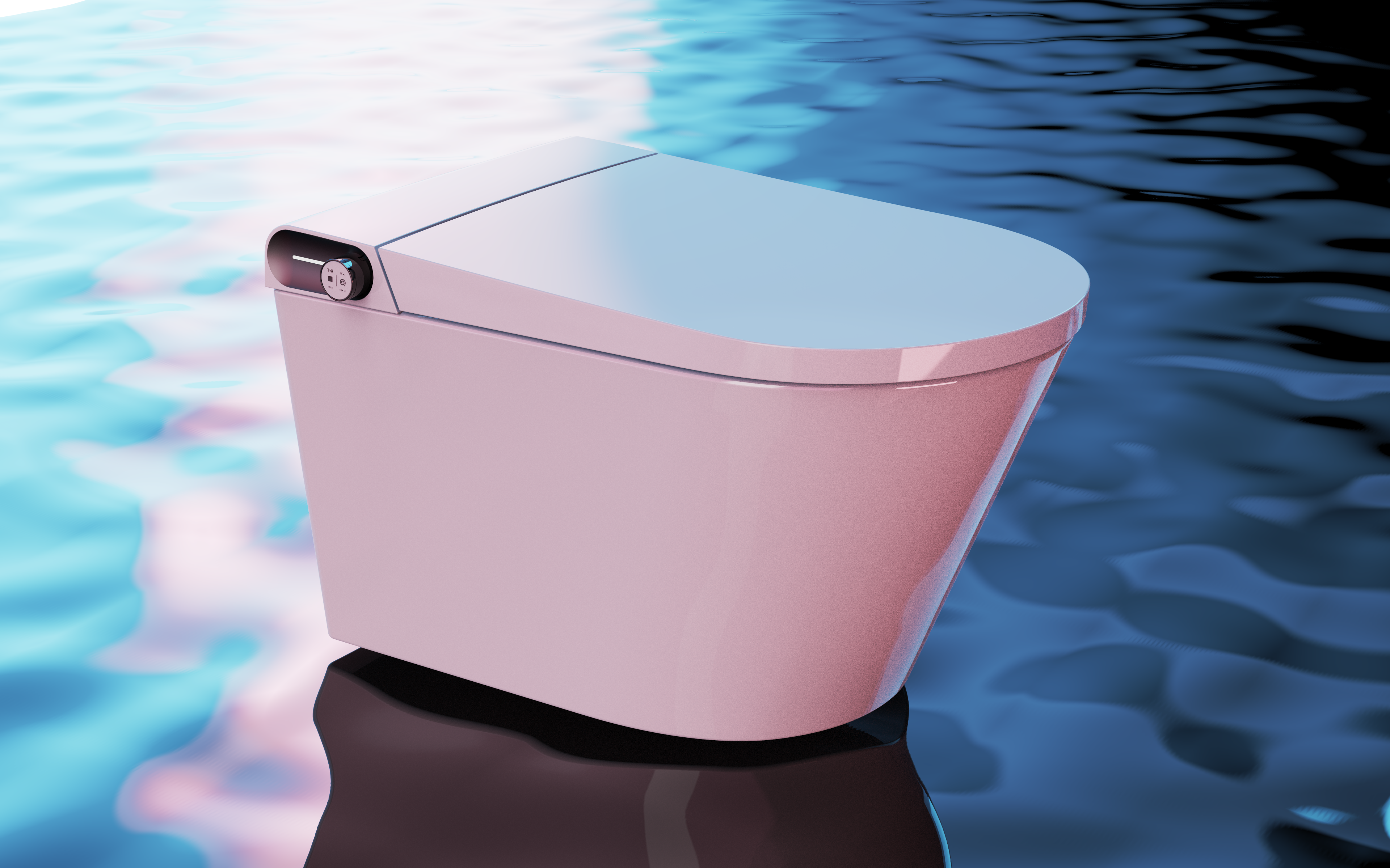 Intelligent toilet，Smart home，bathroom，