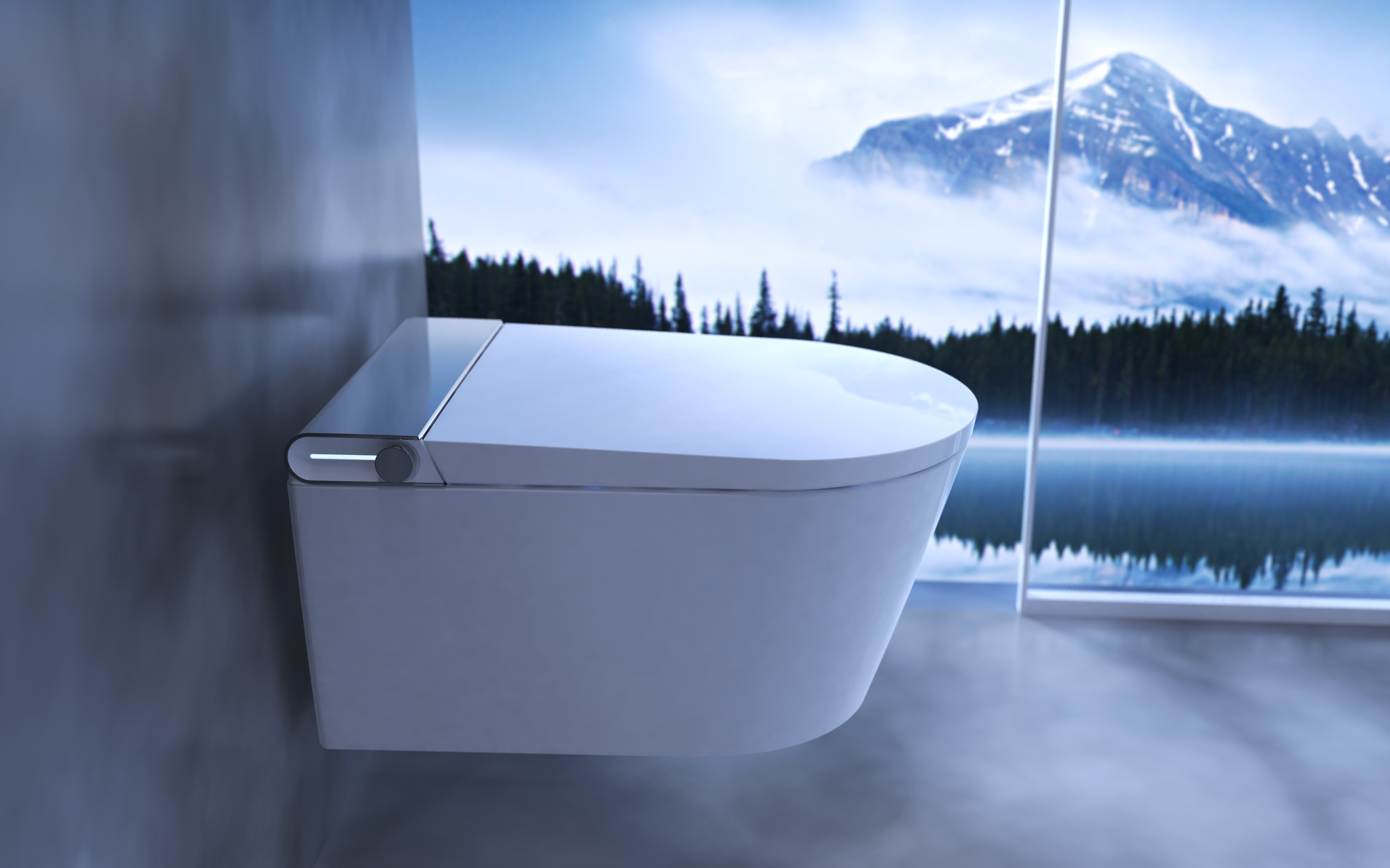 Intelligent toilet，Smart home，bathroom，