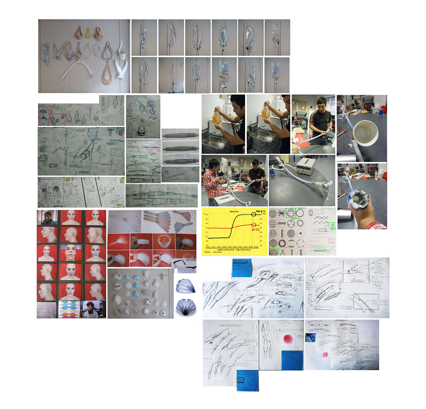 Humidification system，Breathing mask，light，Fisher & Space，Gold-in-Best，