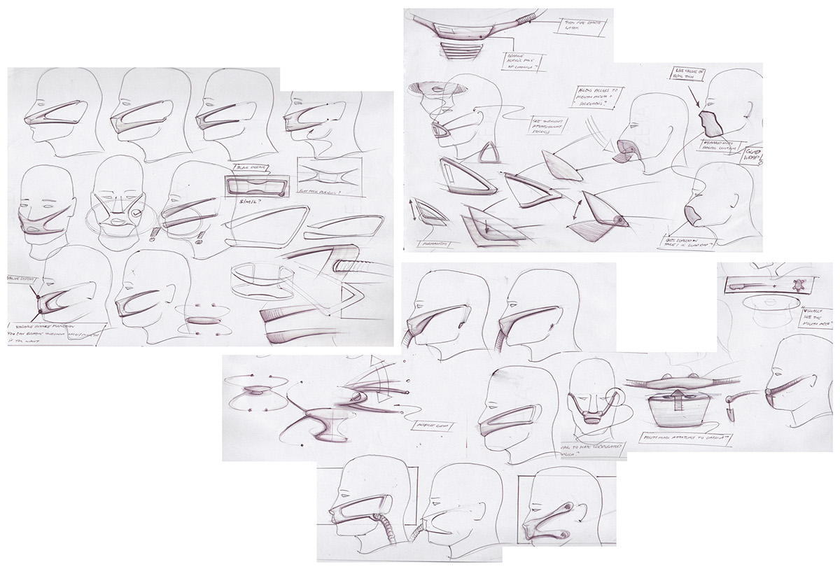 Humidification system，Breathing mask，light，Fisher & Space，Gold-in-Best，