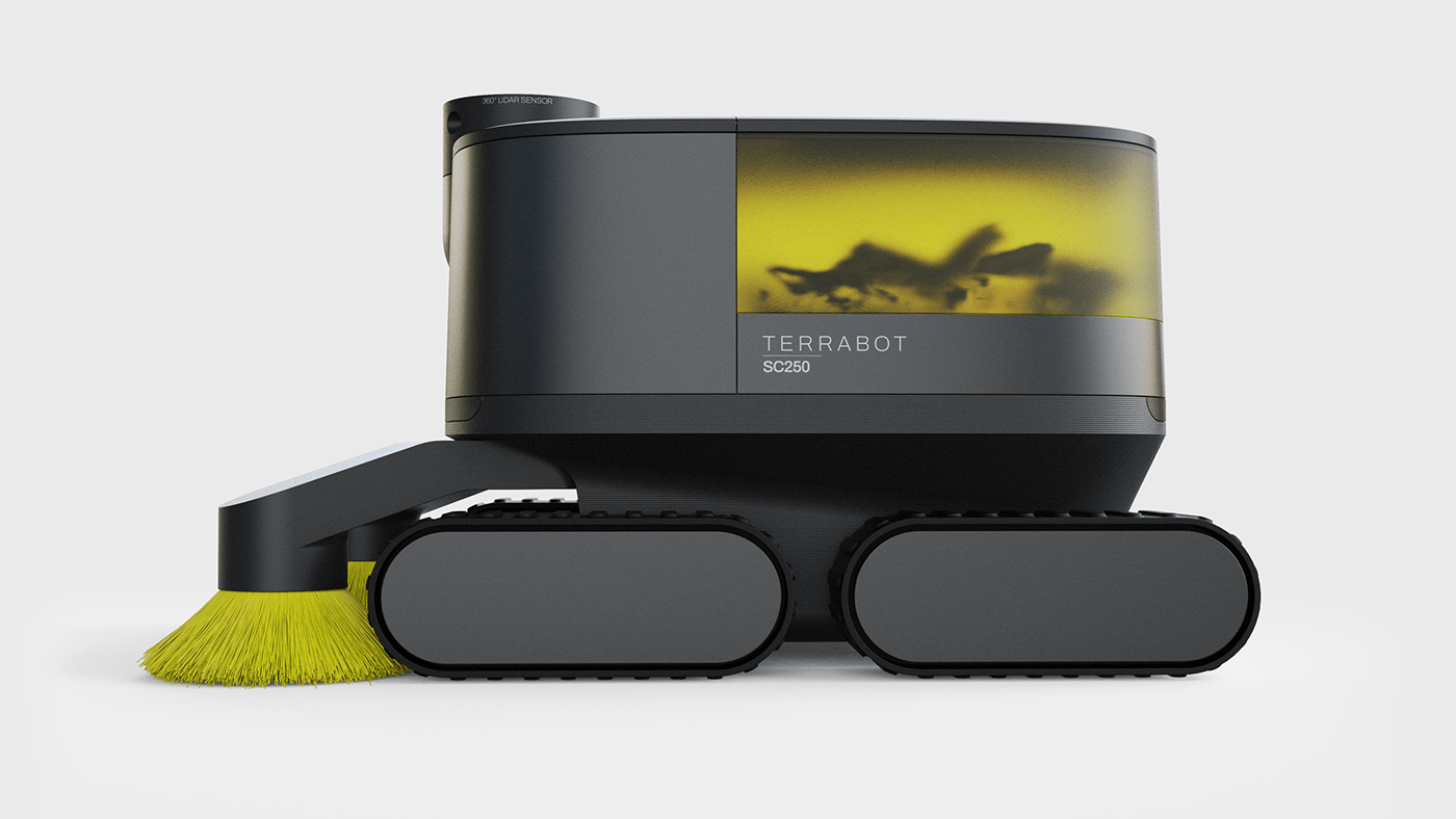 TERRABOT，Cleaning robot，artificial intelligence，automation，
